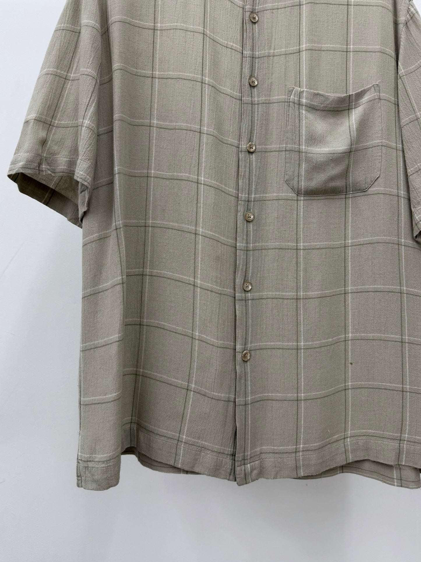 90's PERRY ELLIS rayon shirt
