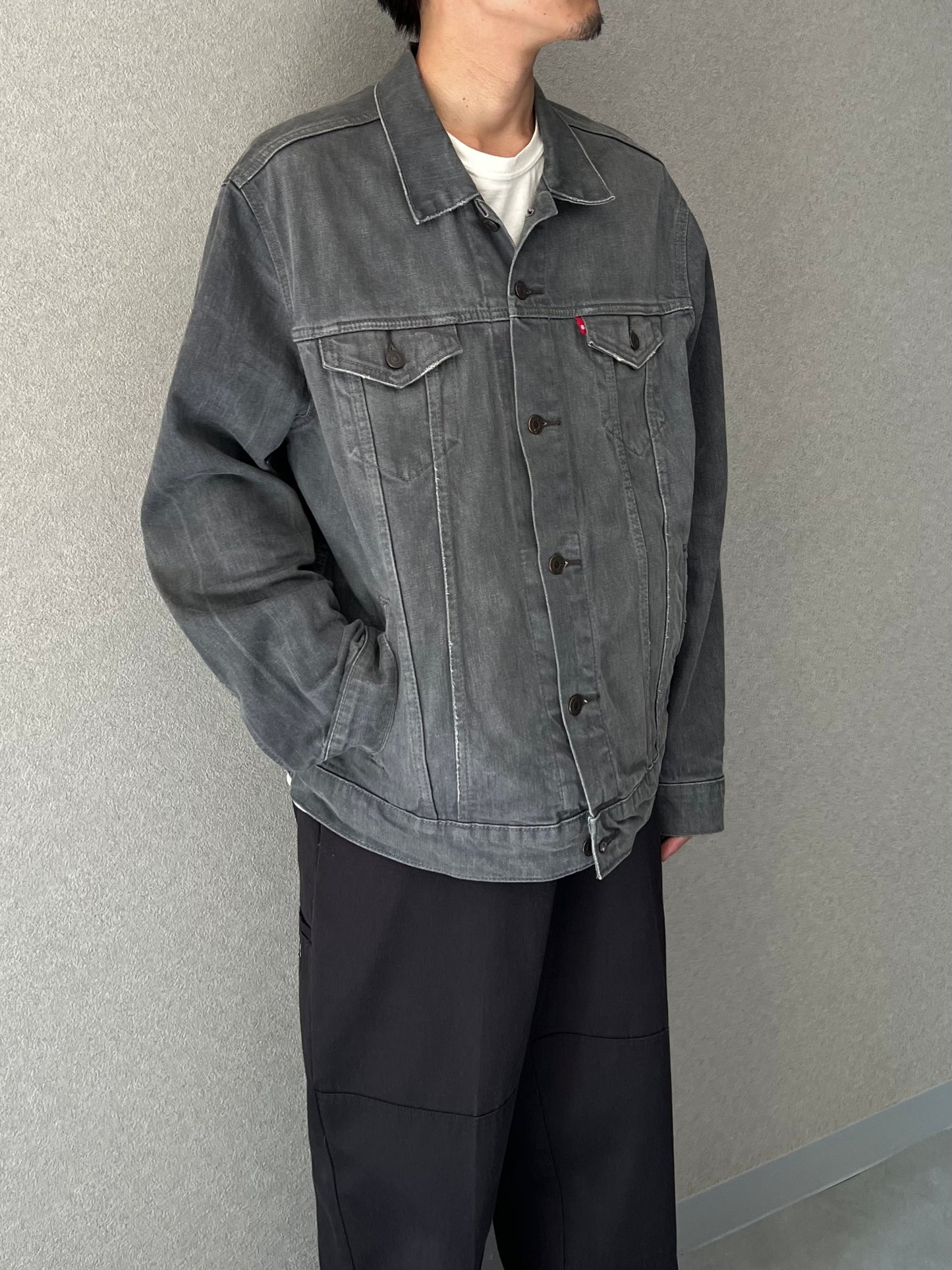 00's Levi's denim jacket "Yarn Dyed"