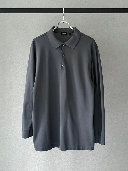 00's Neiman Marcus L/S polo shirt "Made in ITALY"