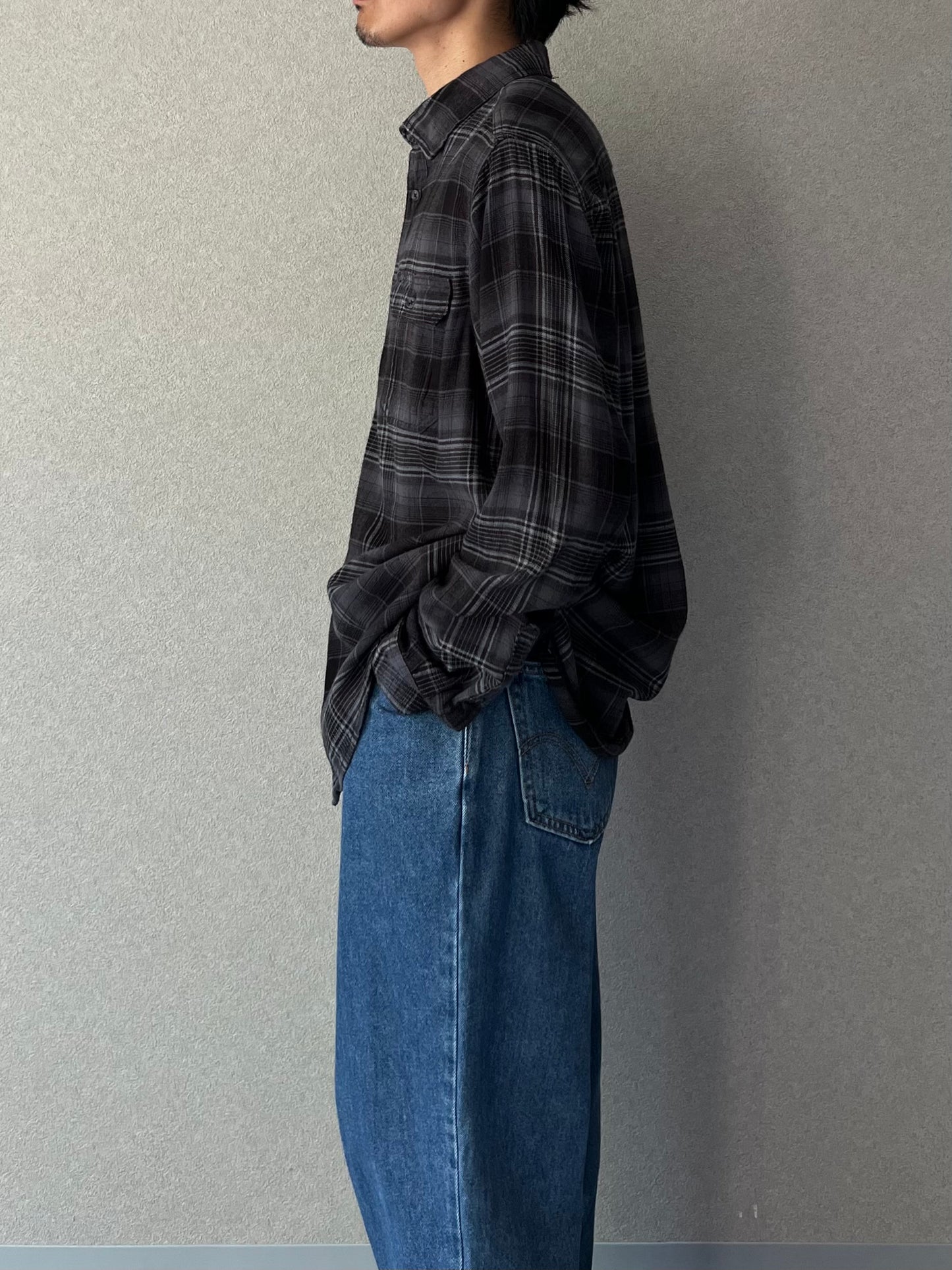 00's GEORGE flannel shirt