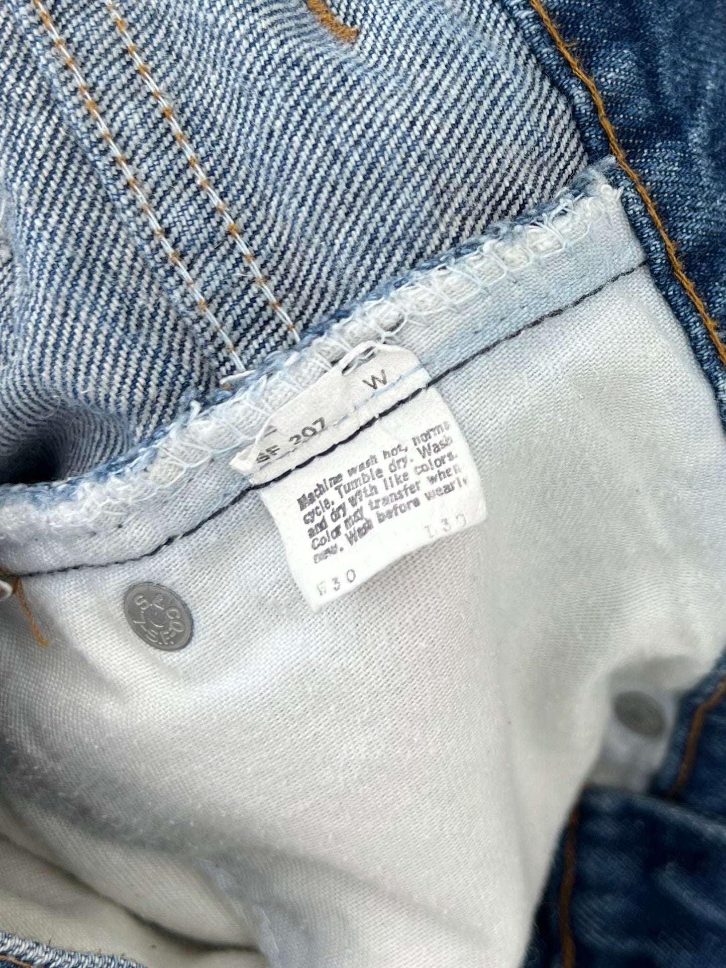 80's Levi's 517 denim pants "Made in USA"