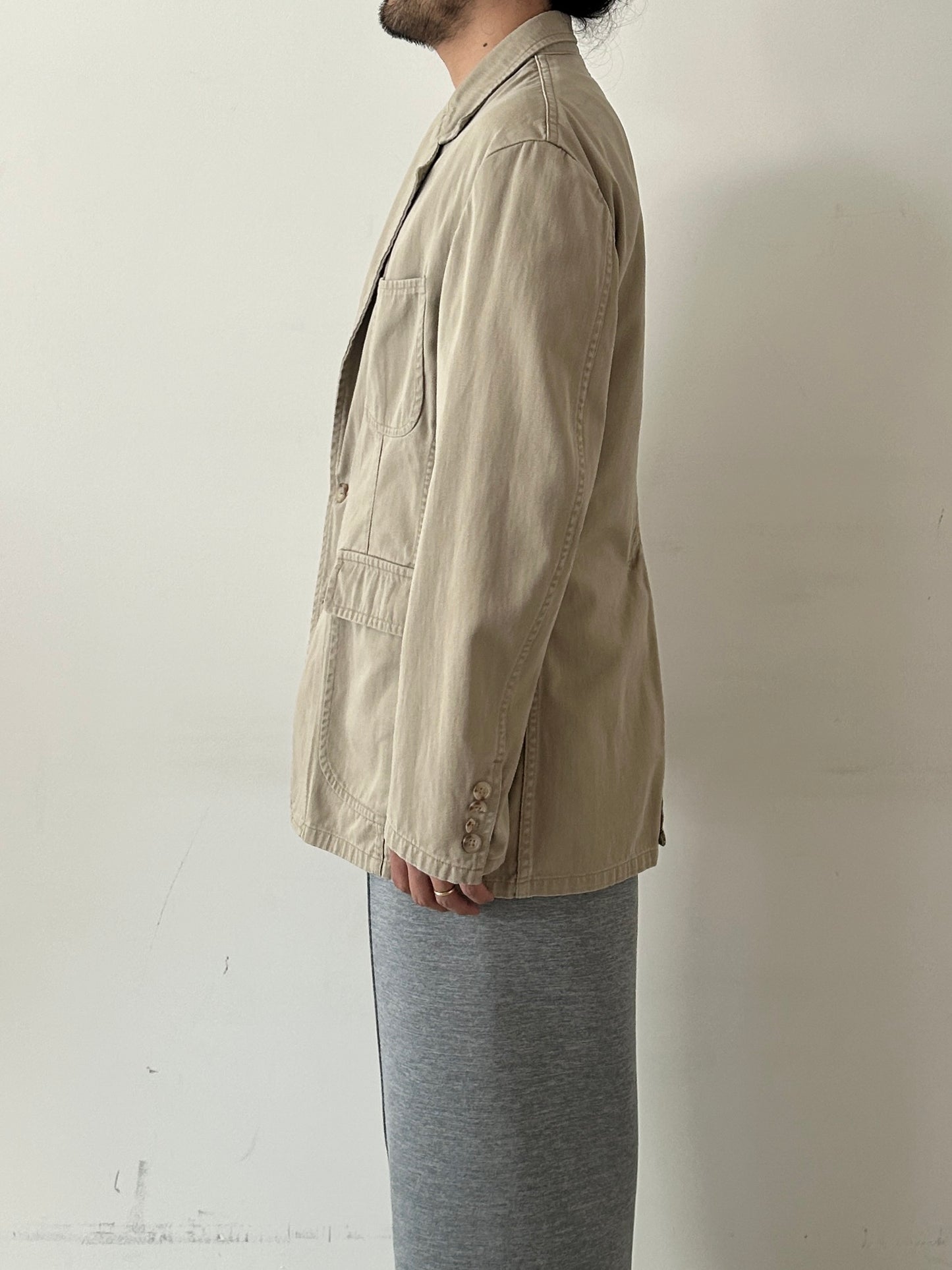 90's Polo Ralph Lauren cotton tailored jacket "Made in USA"