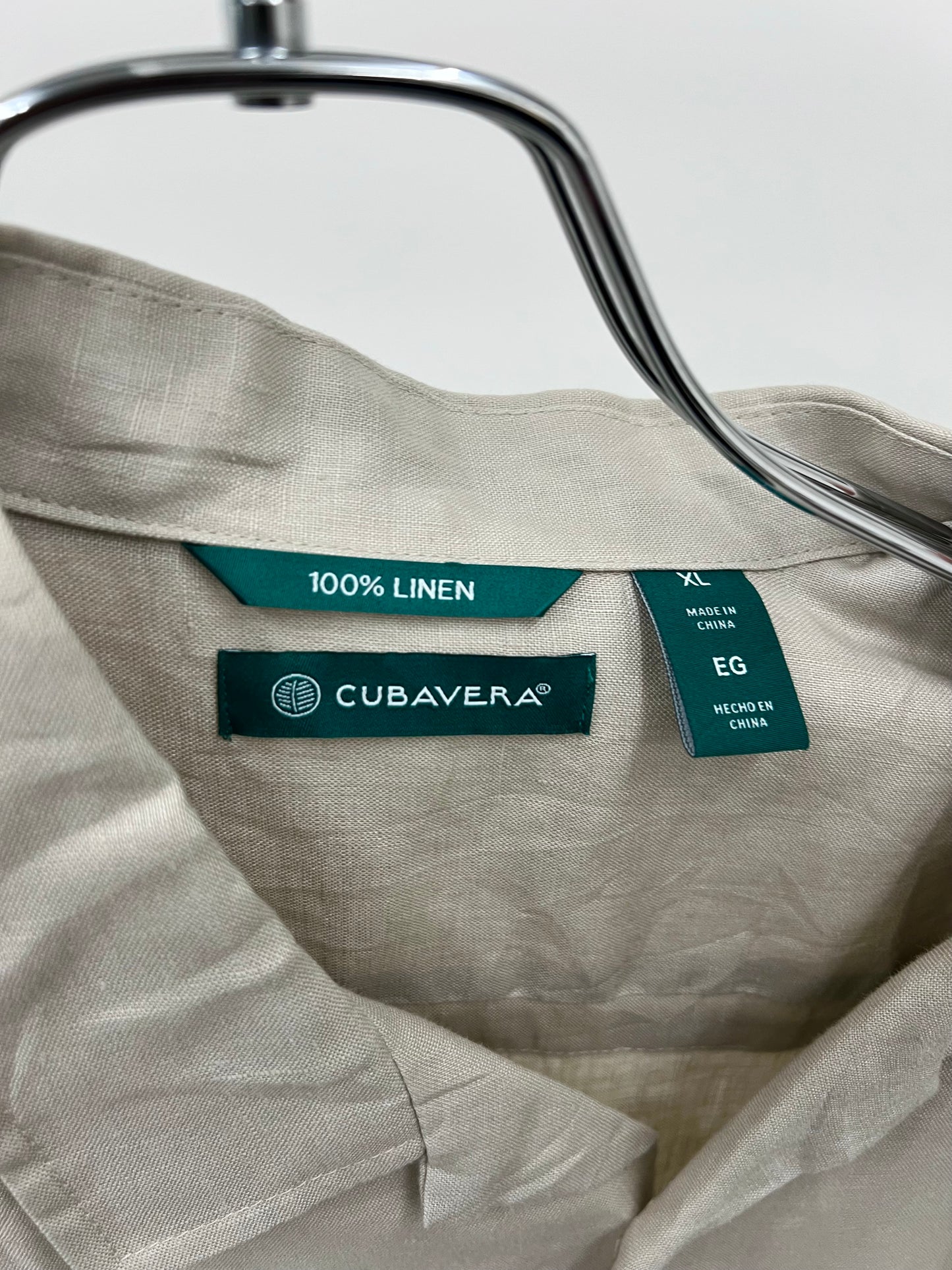 00's CUBAVERA linen guayabera shirt