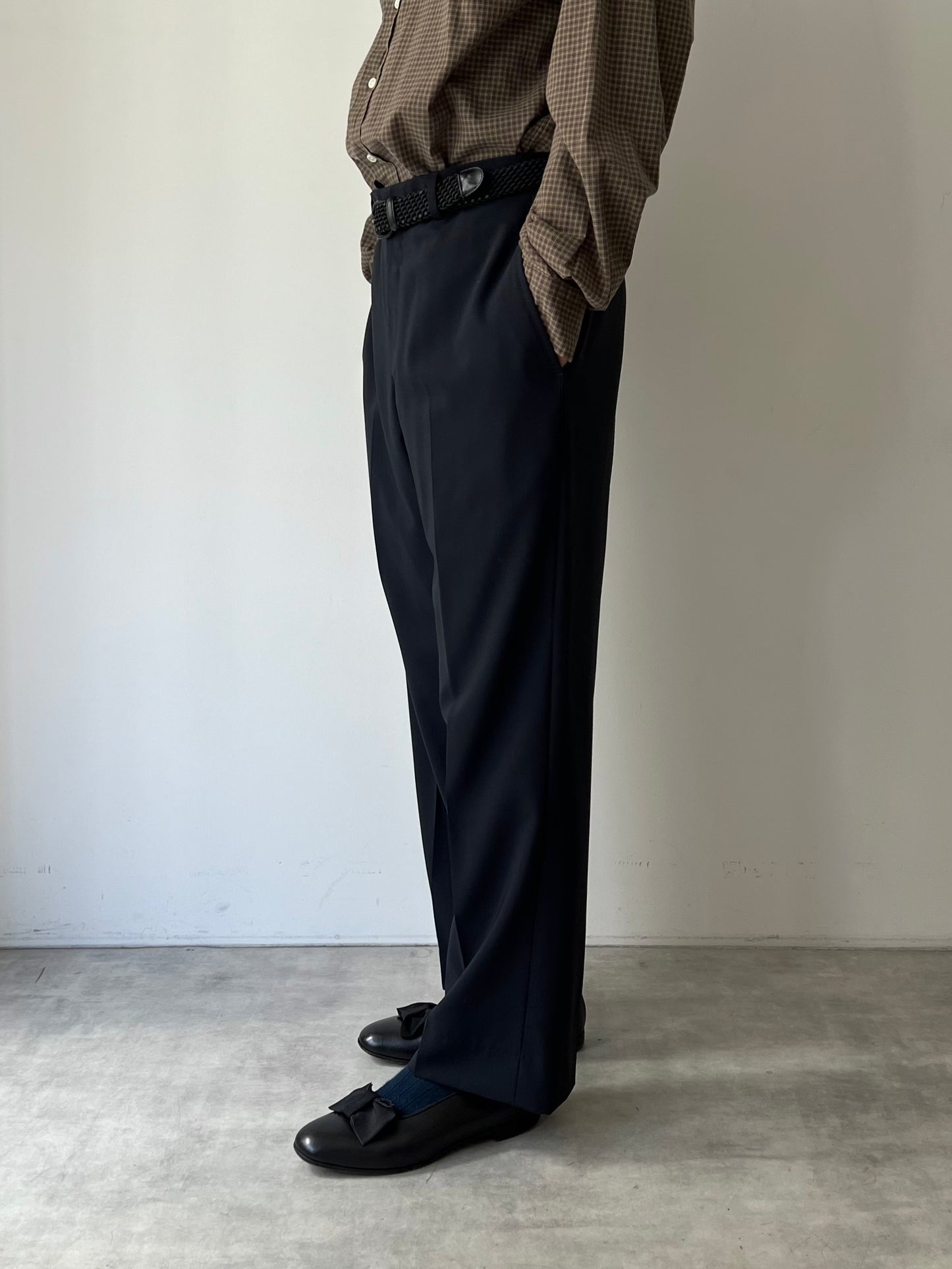 90's PAZONI wool slacks "Made in ITALY"