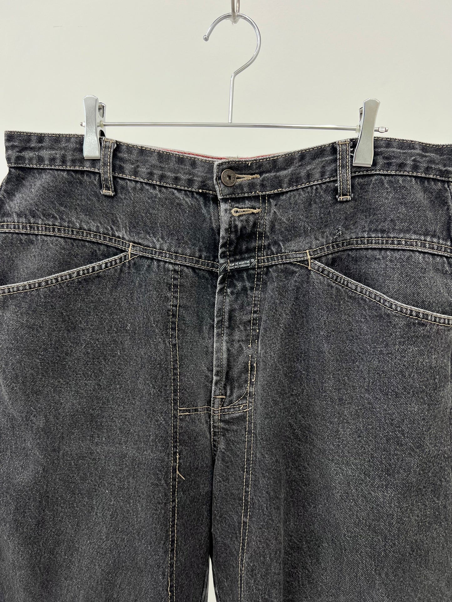 00's MARITHE FRANCOIS GIRBAUD denim shorts