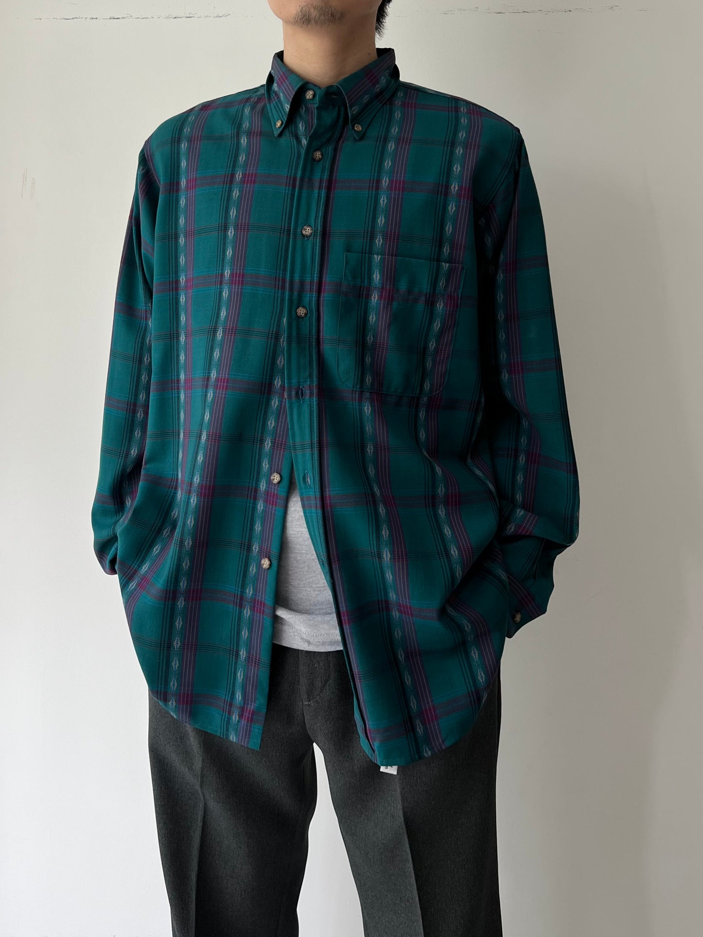 70's SIR PENDLETON wool shirt "Made in USA"