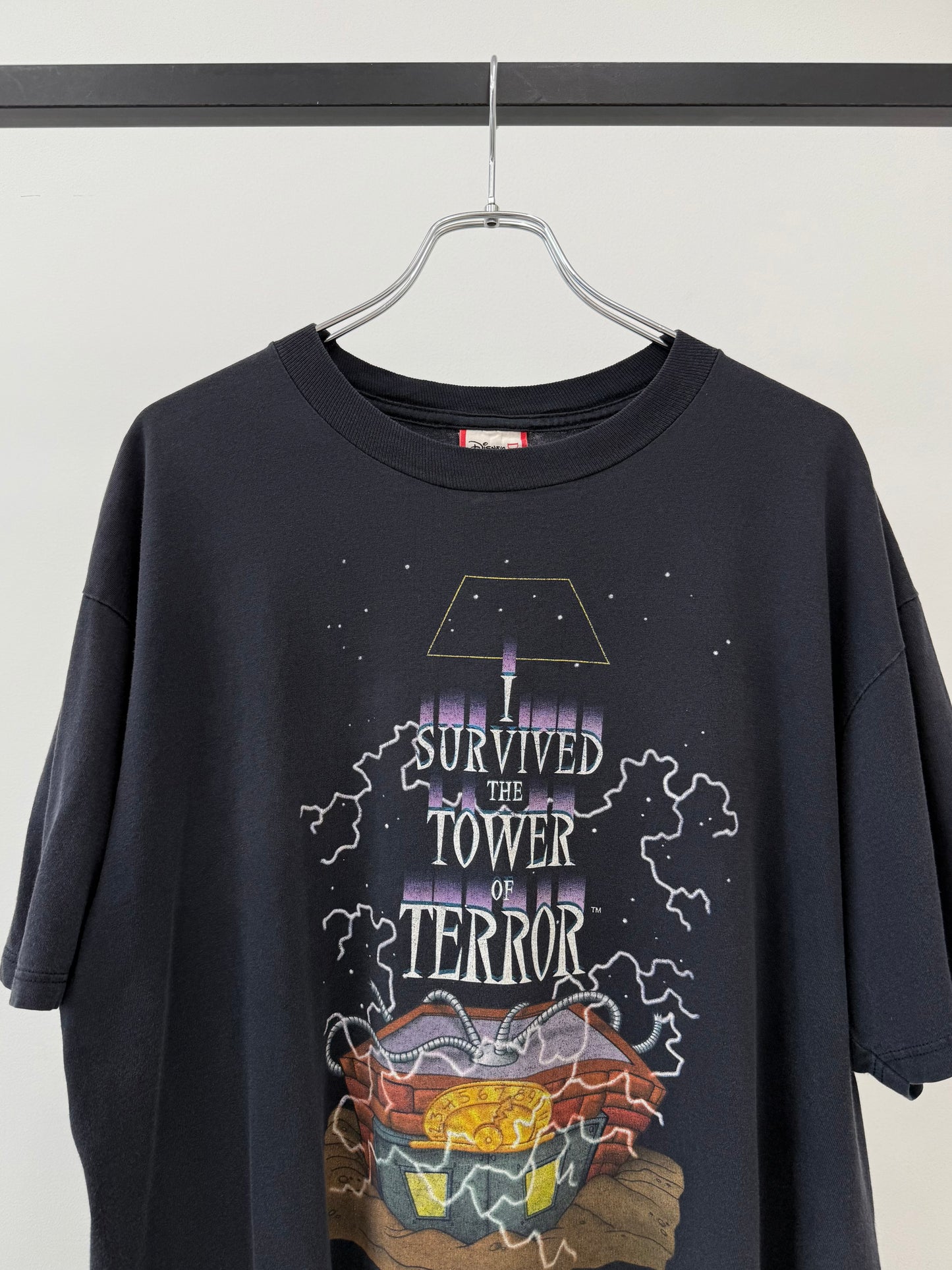 90's Disney TOWER OF TERROR t-shirt "Made in USA"