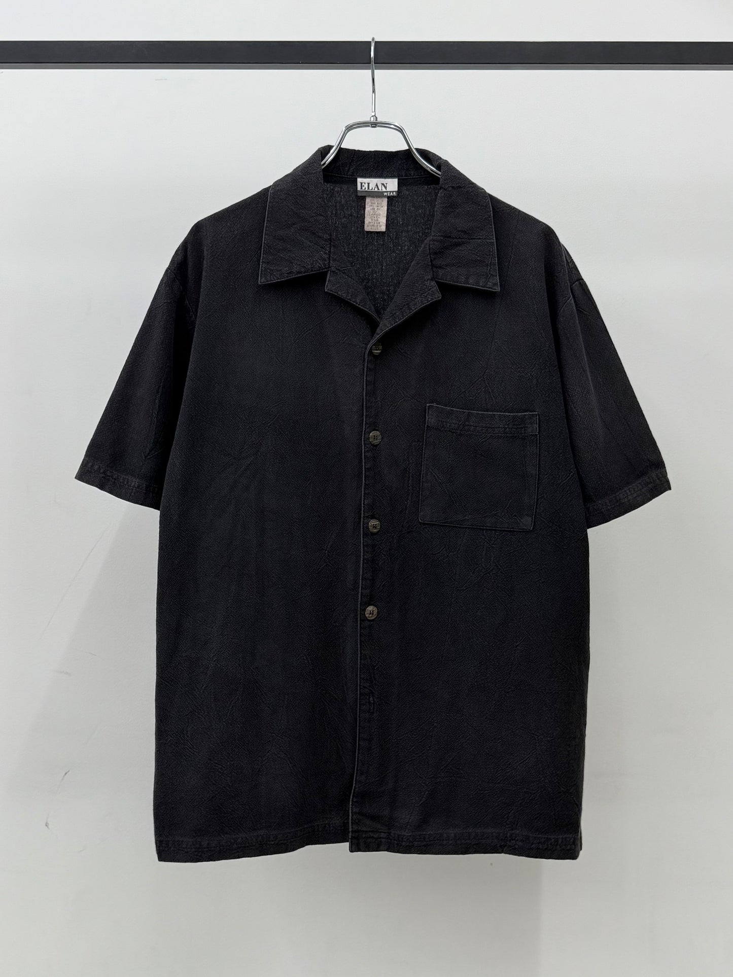 90's ELAN WEAR open collar shirt