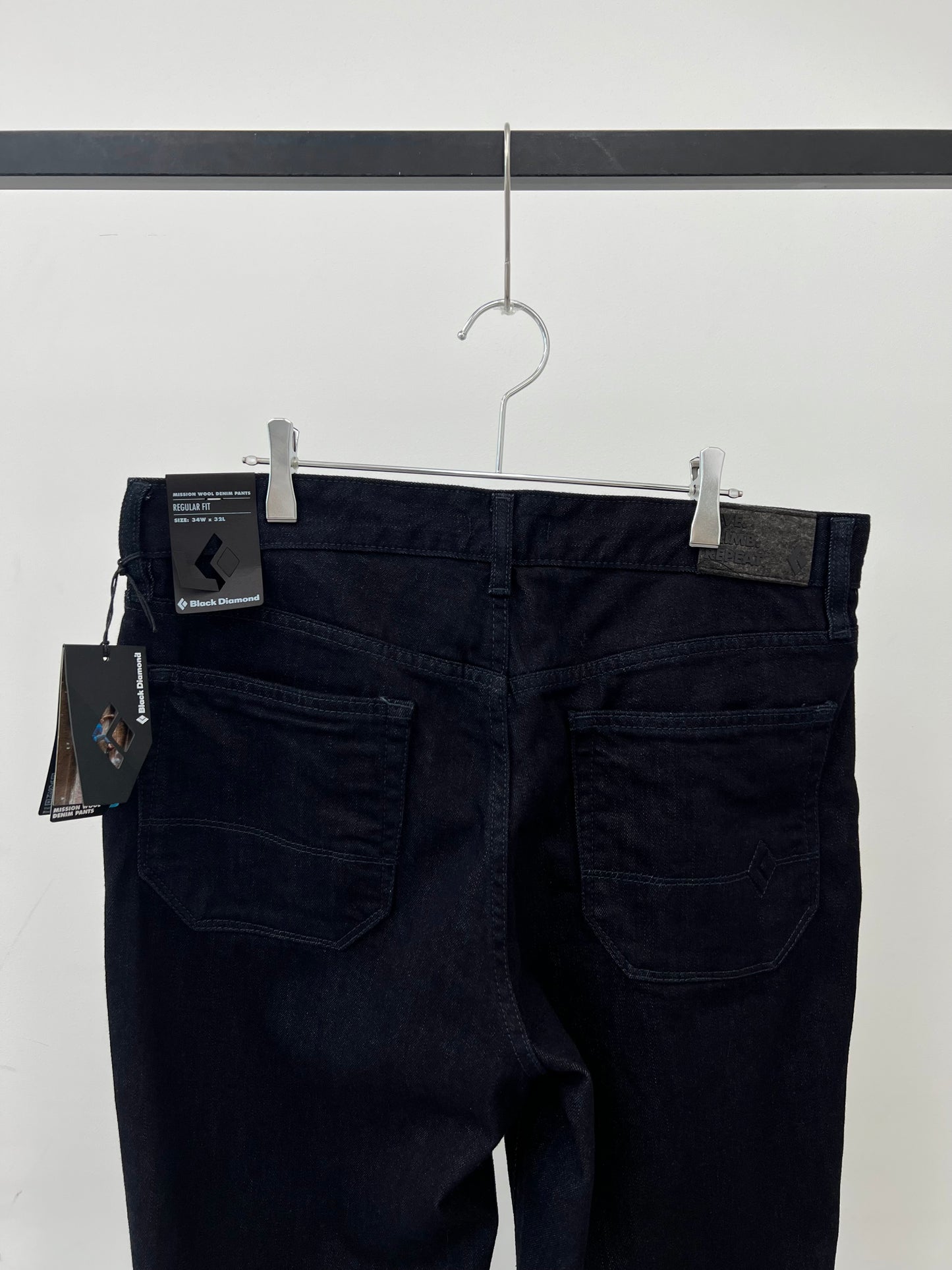 00's BLACK DIAMOND denim pants "DEAD STOCK"