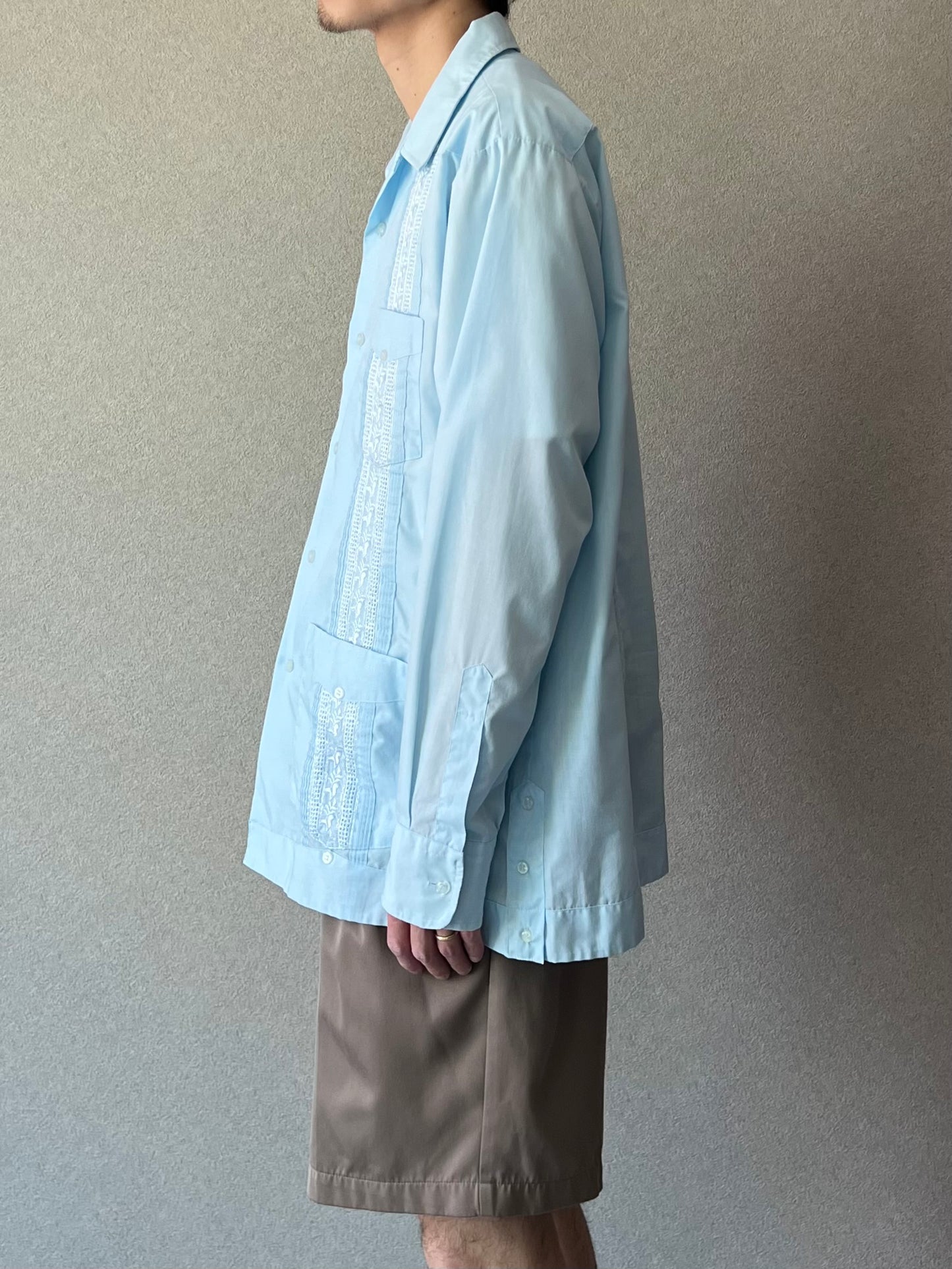 80's ROMANI guayabera shirt
