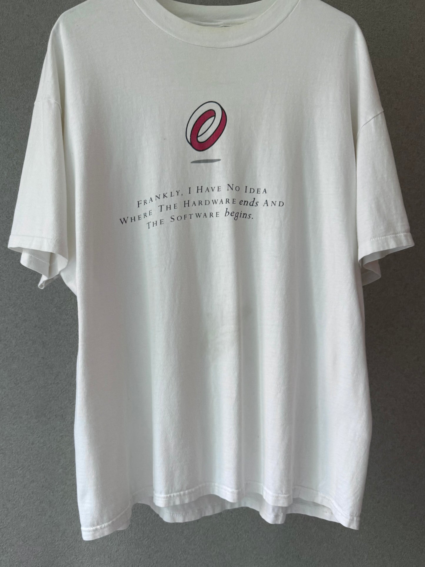 90's COMPAQ t-shirt "MADE IN USA"