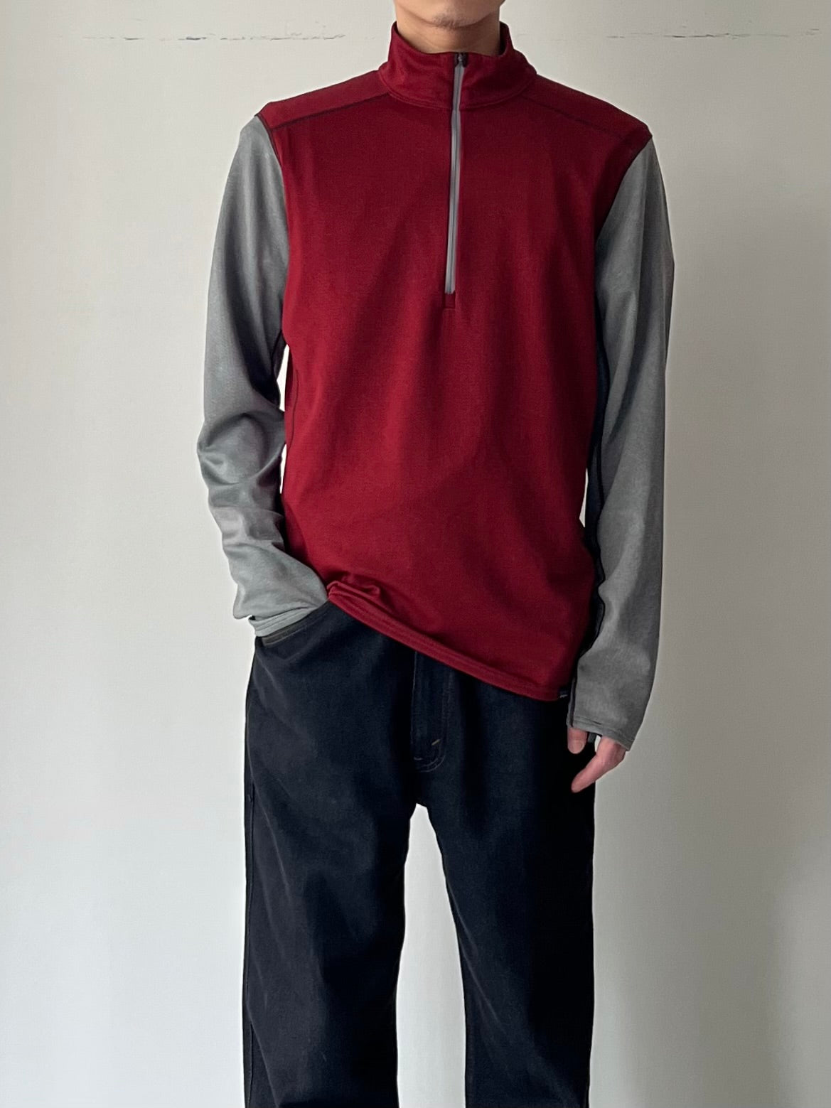 00's patagonia capline pullover shirt