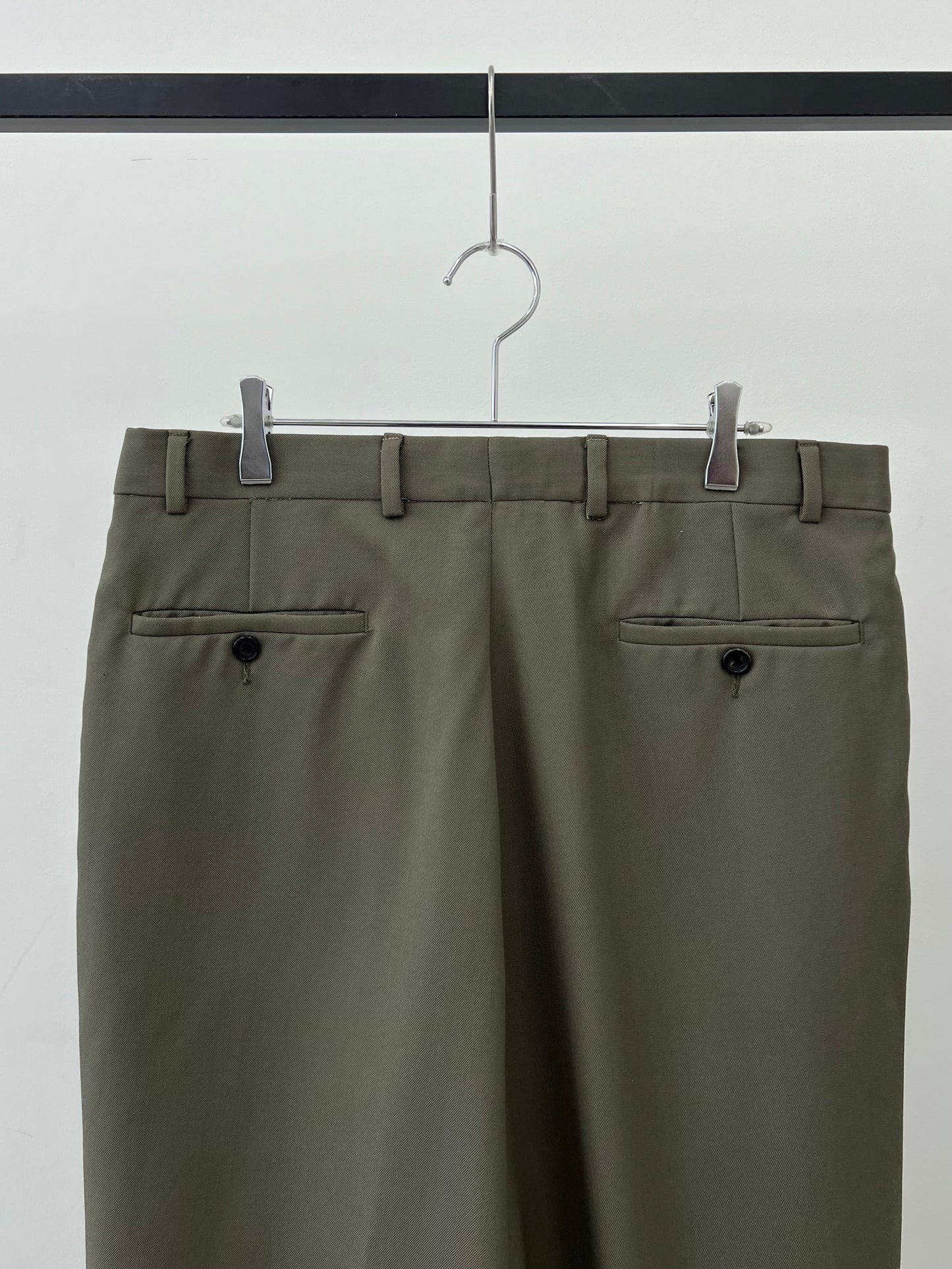 00's PRONT-UOMO wool slacks