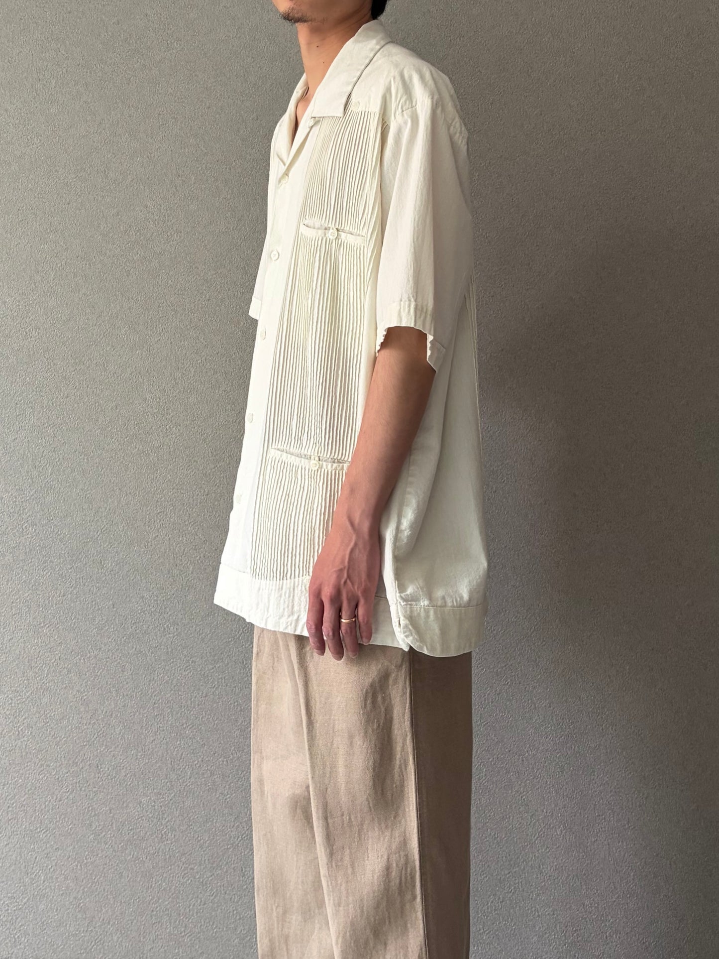 80's Alonzo guayabera shirt