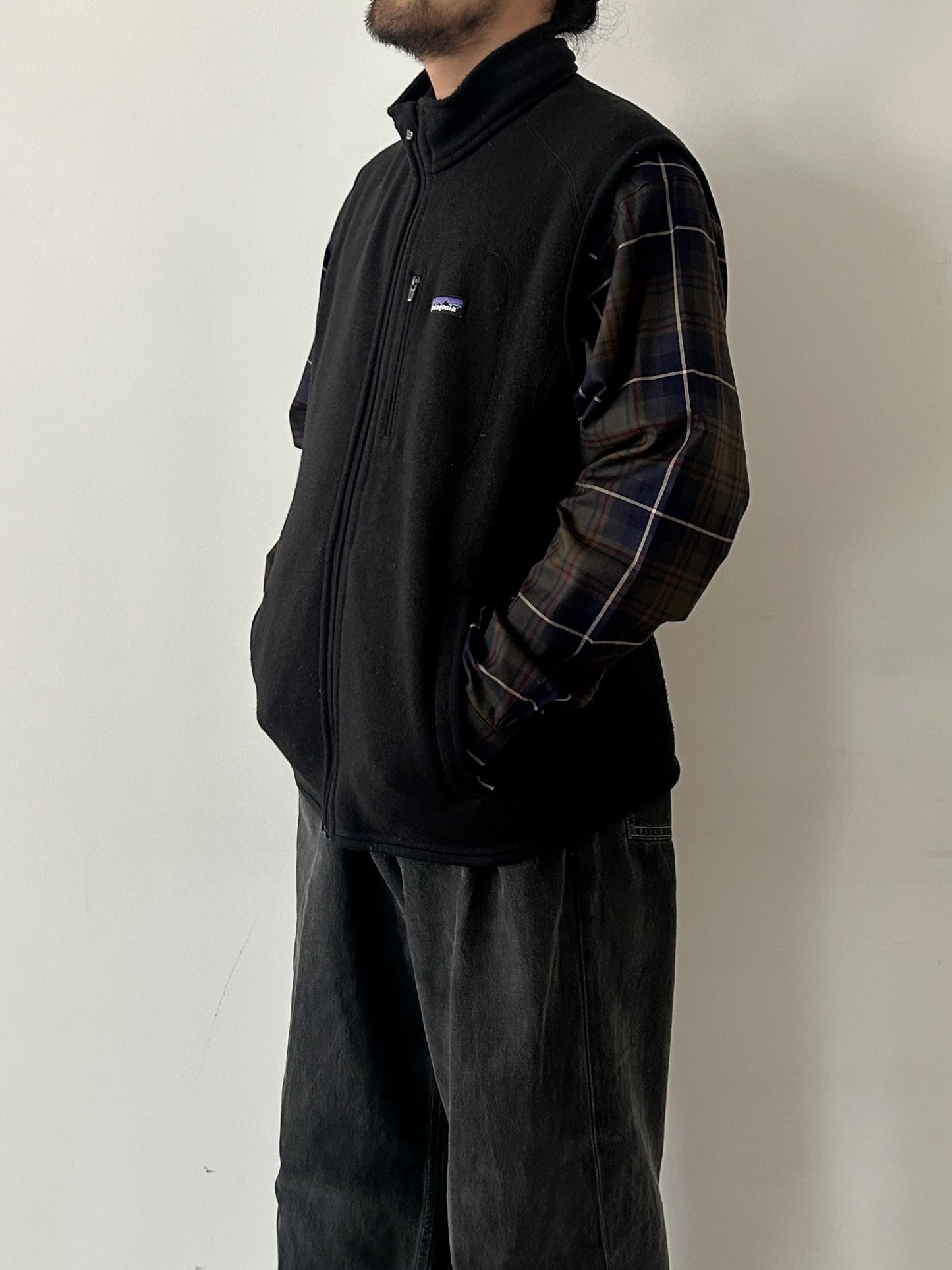 00's patagonia fleece vest