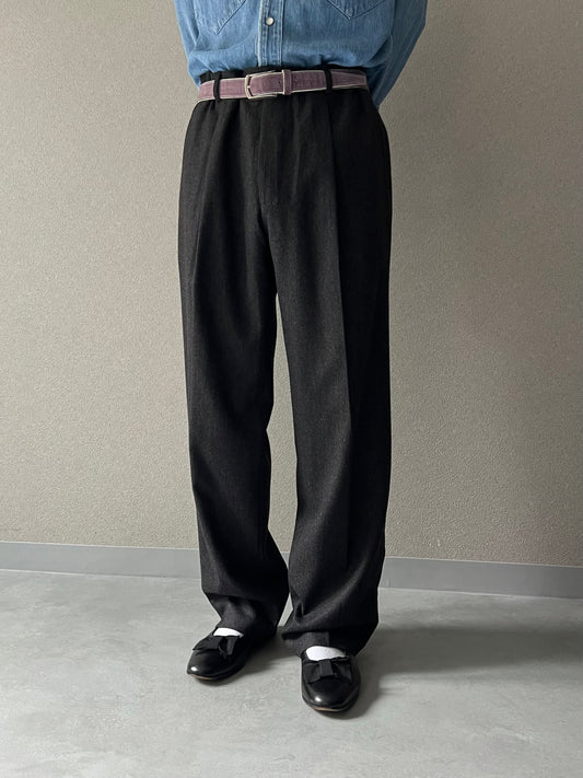 90's HUGO BOSS cashmere blend wool slacks