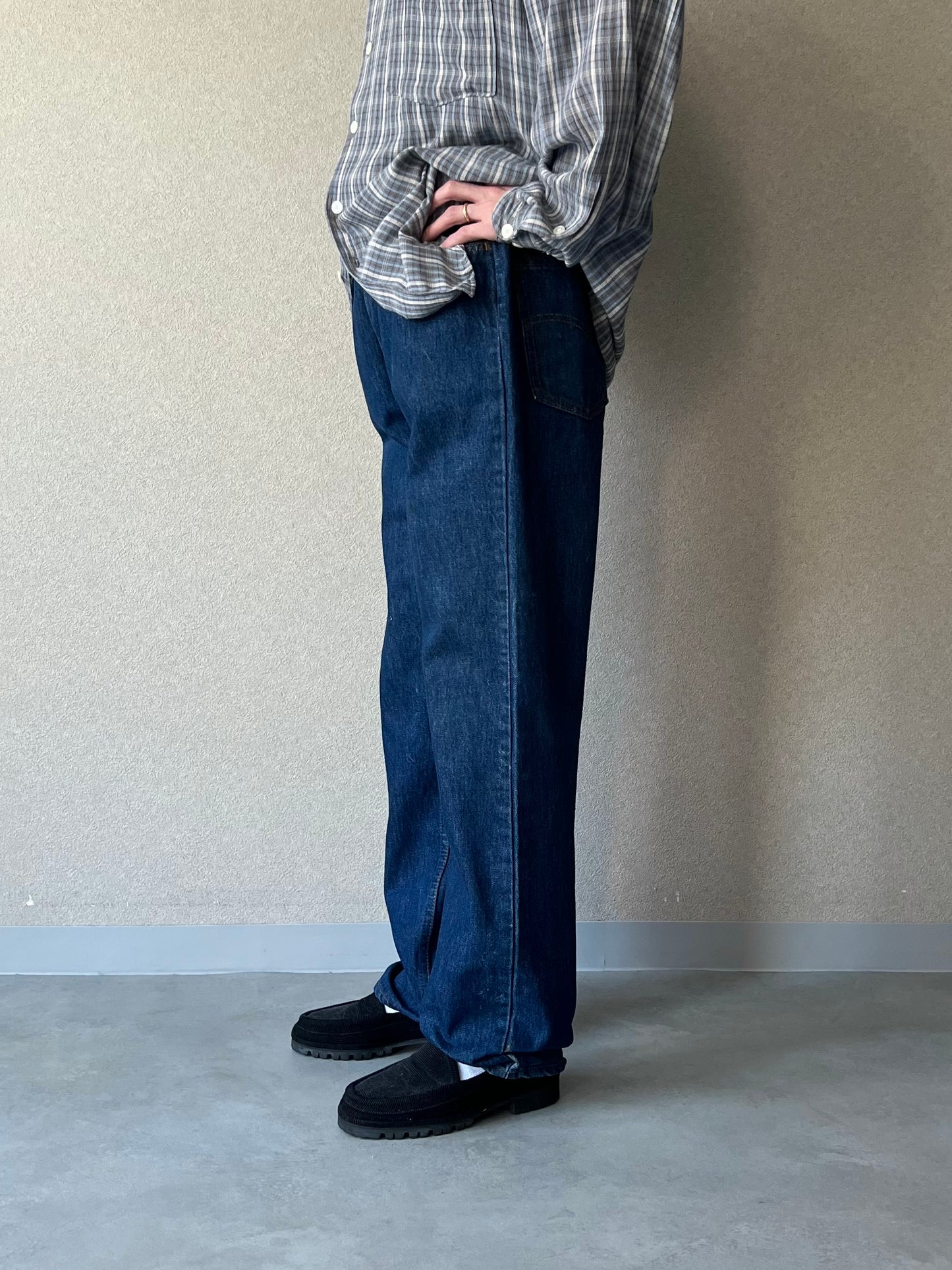 80's Levi's 519 denim pants "Made in USA"