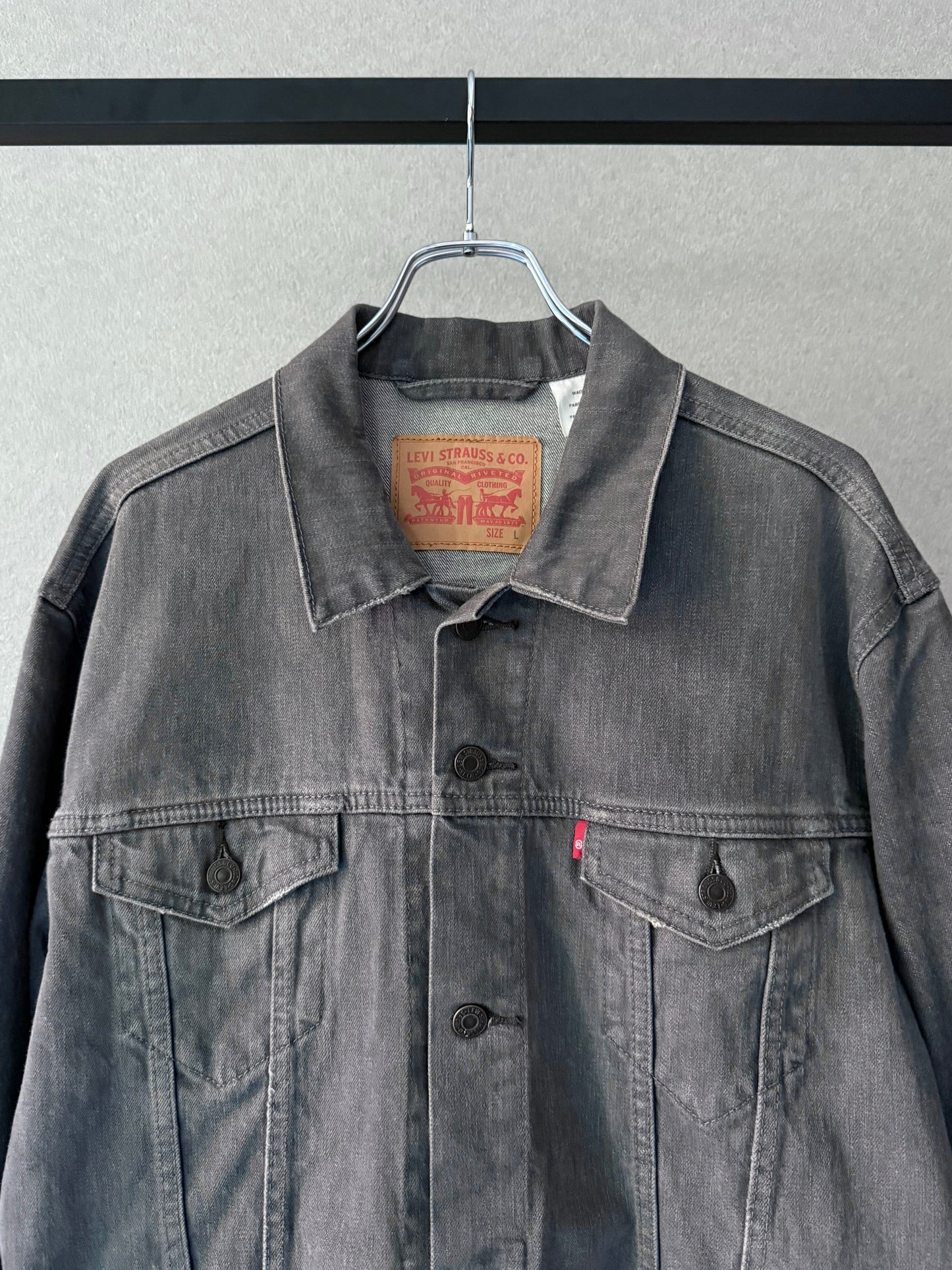 00's Levi's denim jacket "Yarn Dyed"