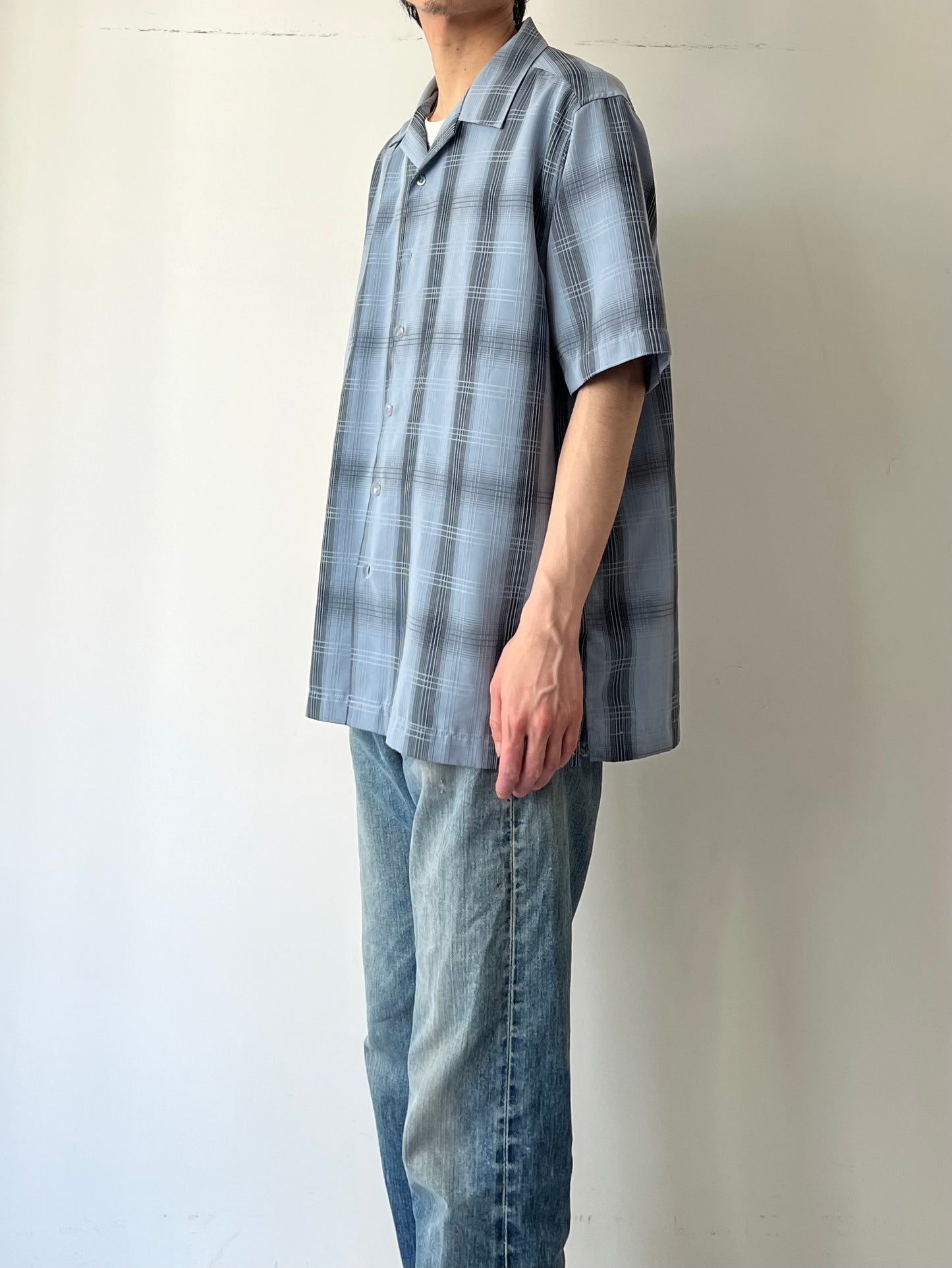 90's〜 ELLIOT open collor shirt