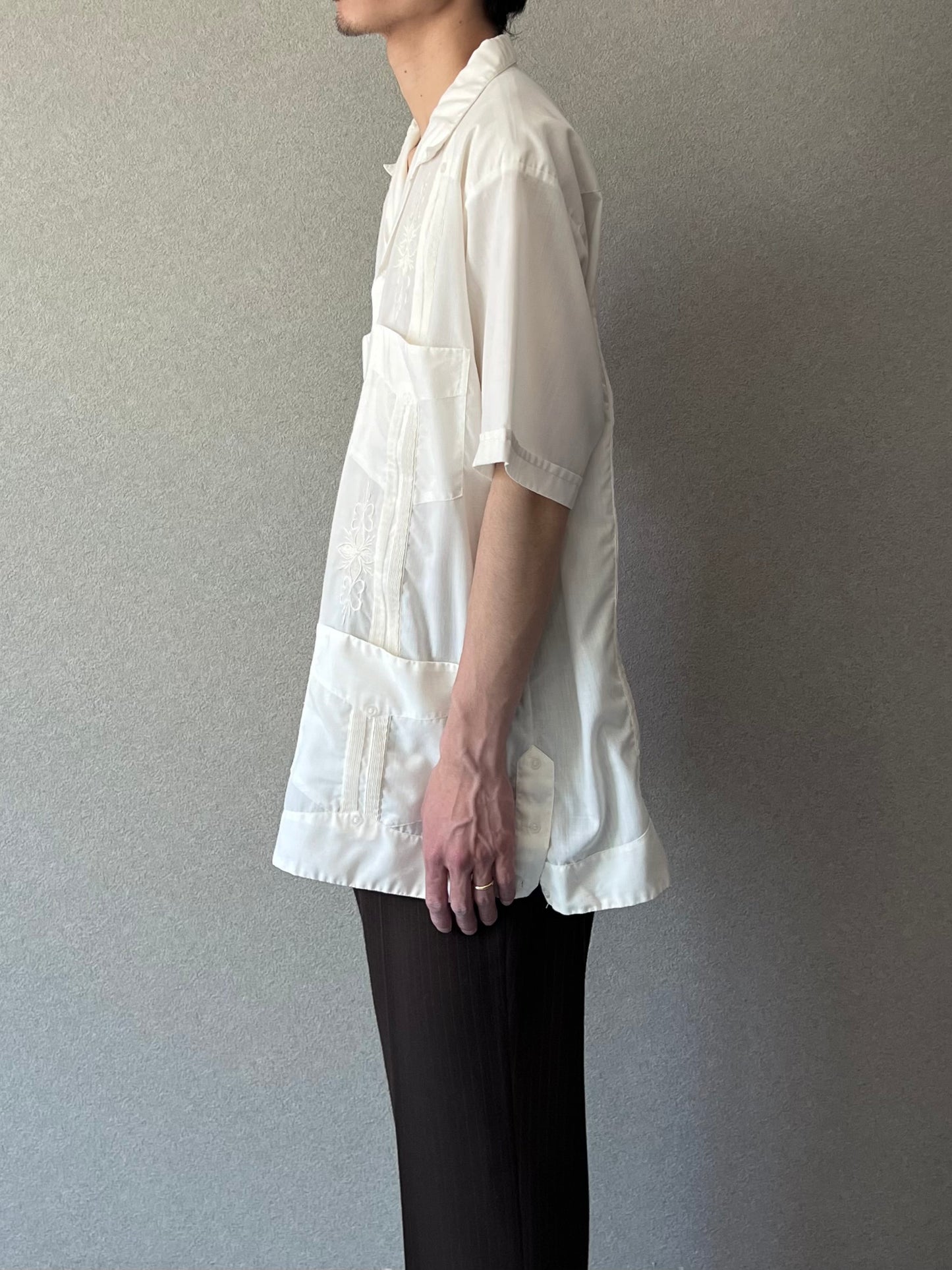 90's YUCATECA guayabera shirt
