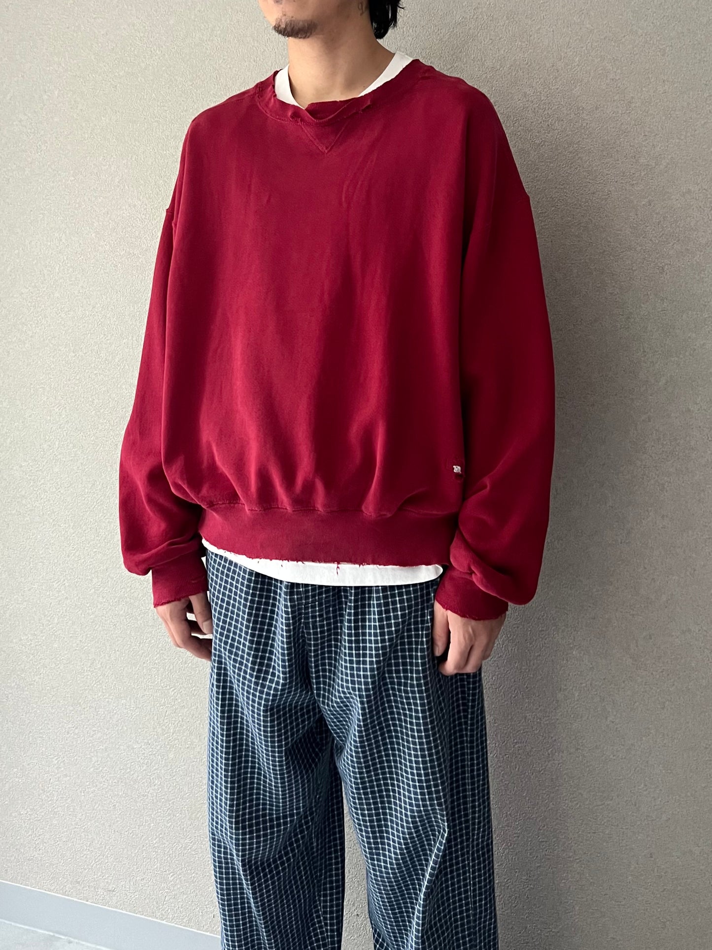 90's RUSSELL HIGH COTTON sweater "Made in USA"