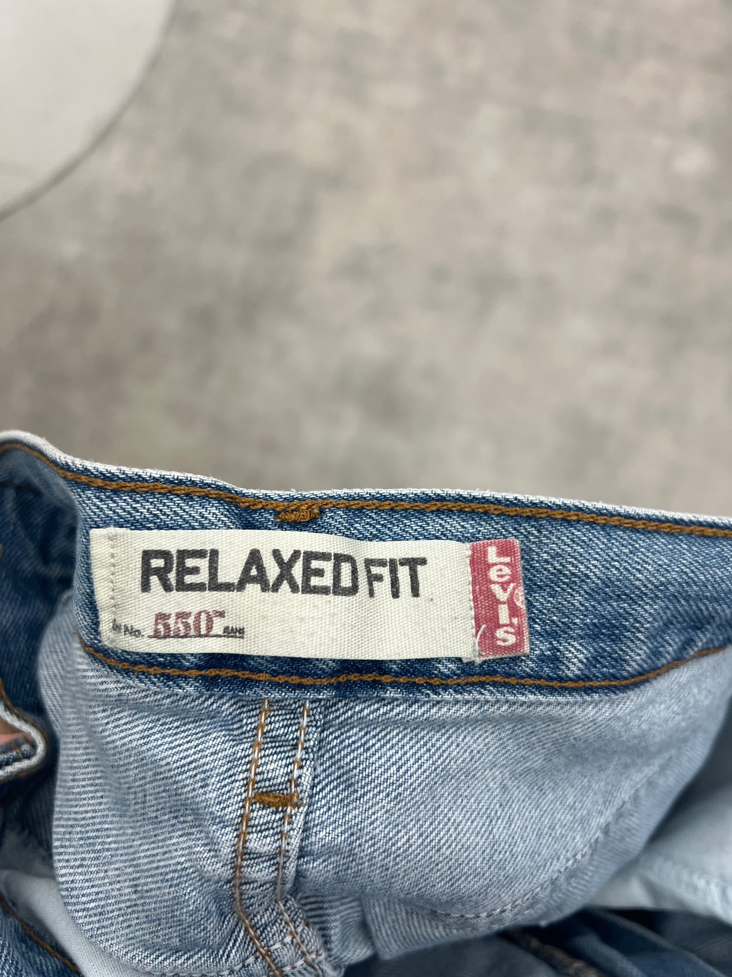 00's Levi's 550 denim pants