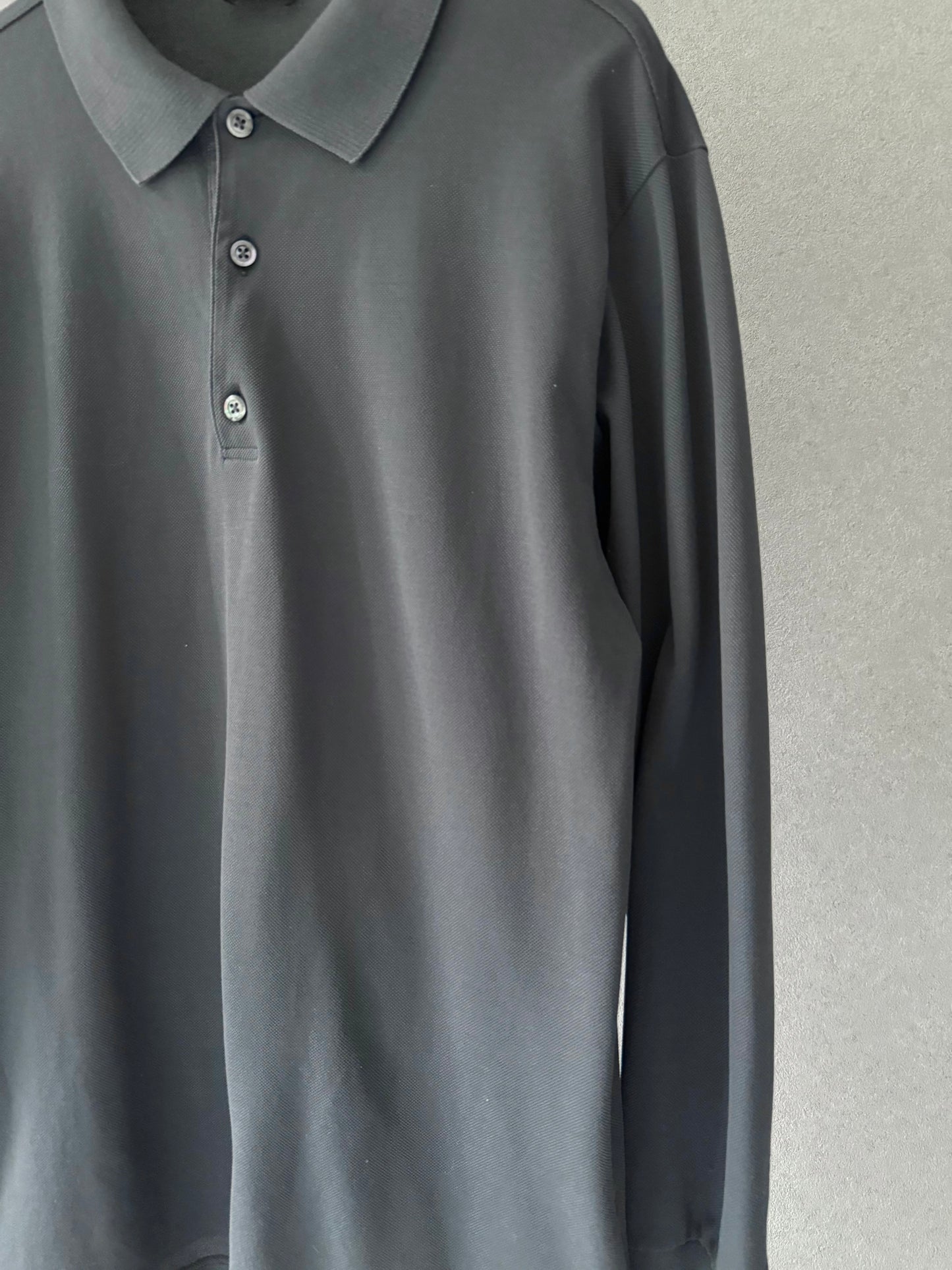 00's Neiman Marcus L/S polo shirt "Made in ITALY"