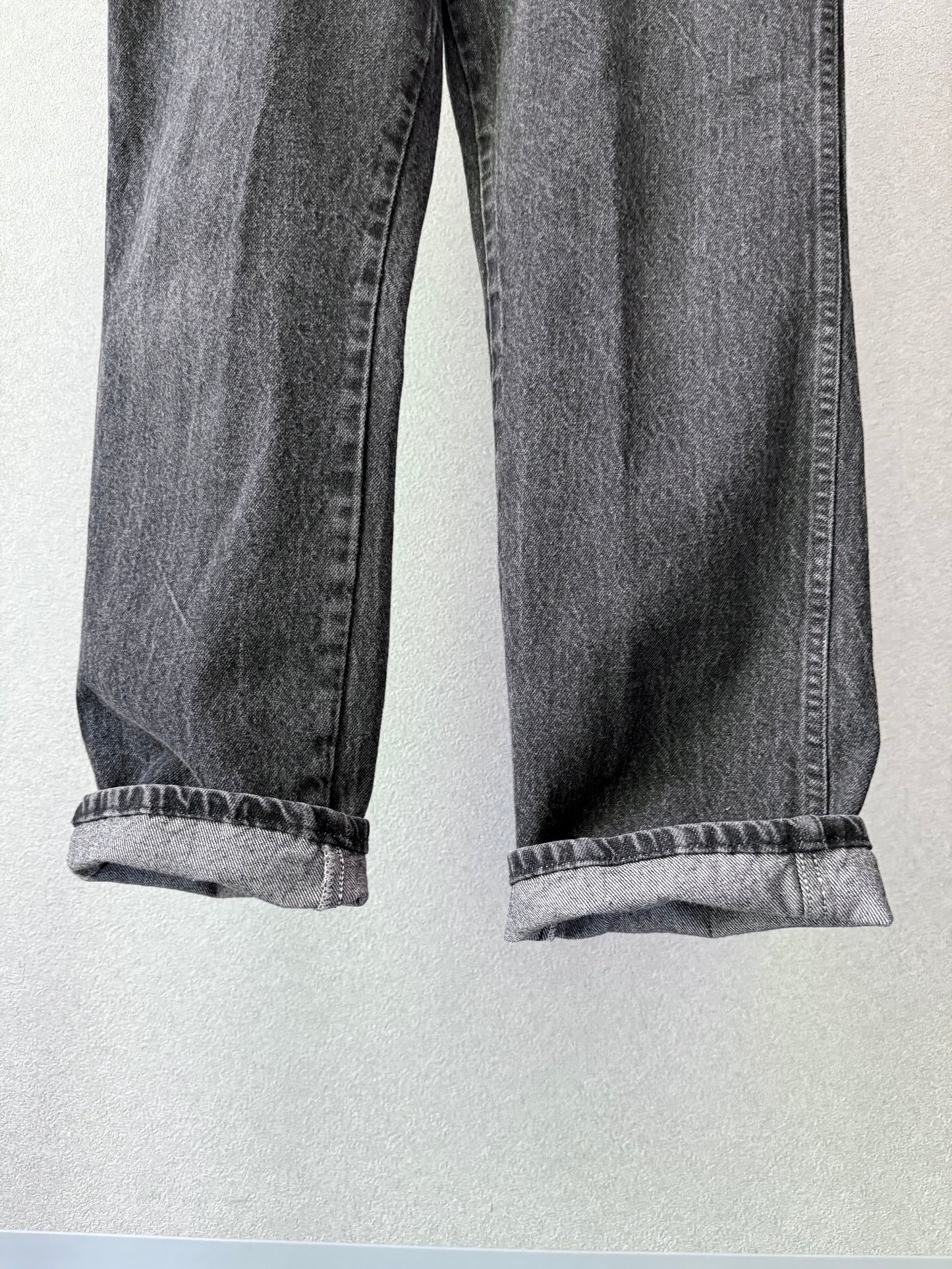 80's〜 RUSTLER yarn dyed denim pants "Made in USA"