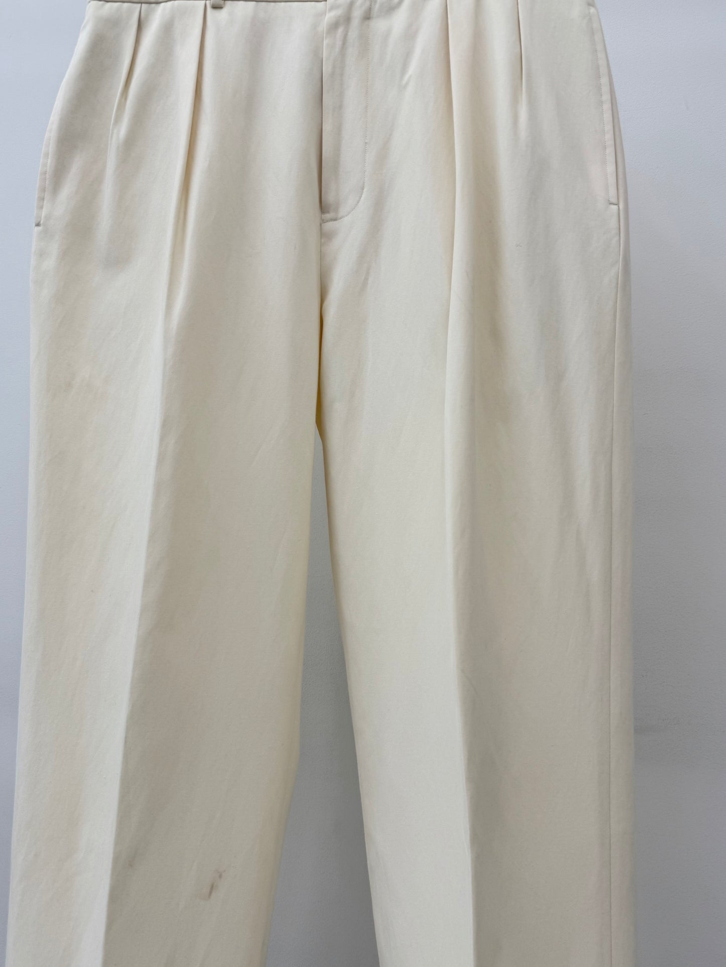 90's〜 Polo Ralph Lauren silk × cotton slacks