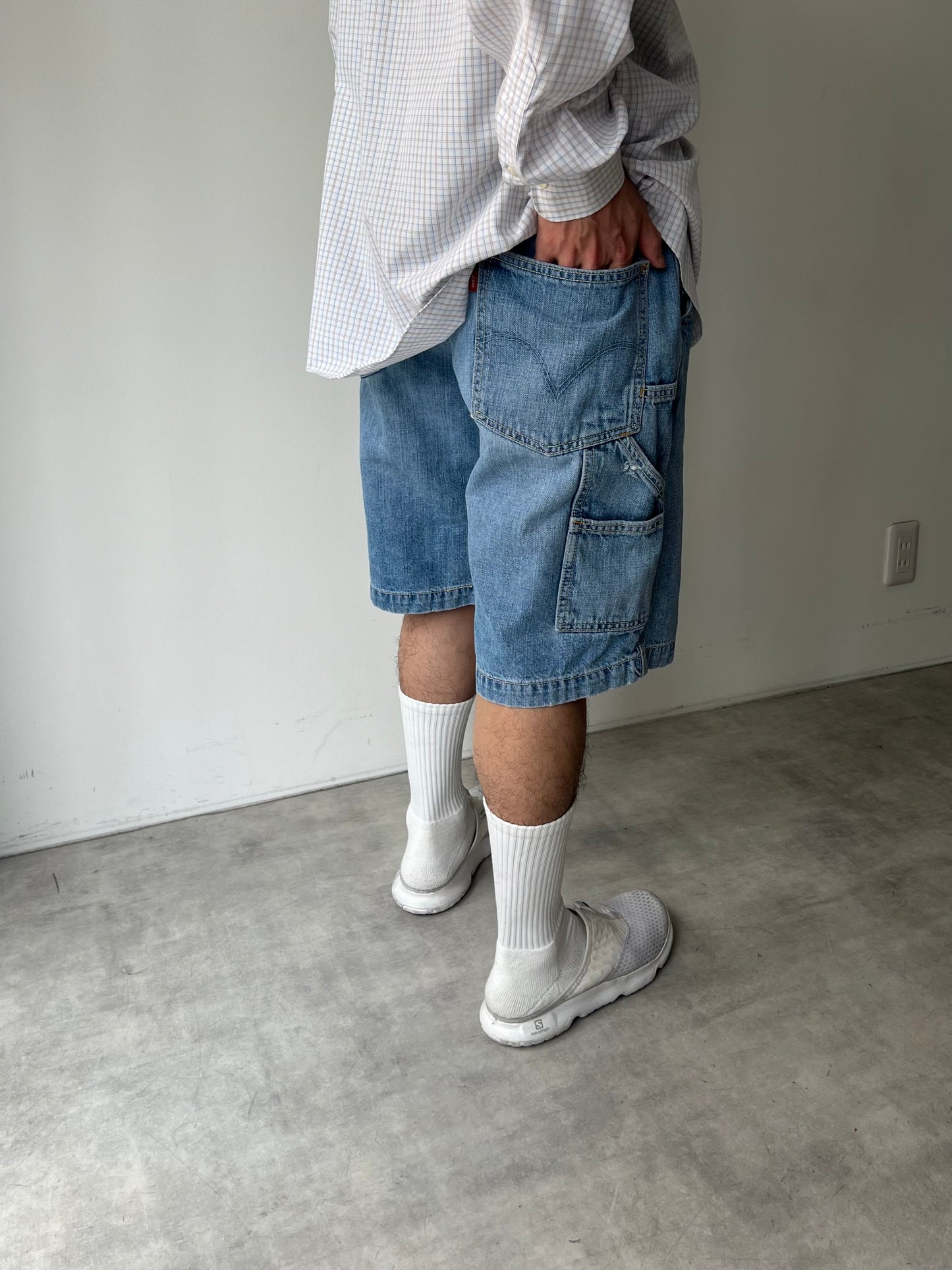 00's Levi's CARPENTER denim shorts