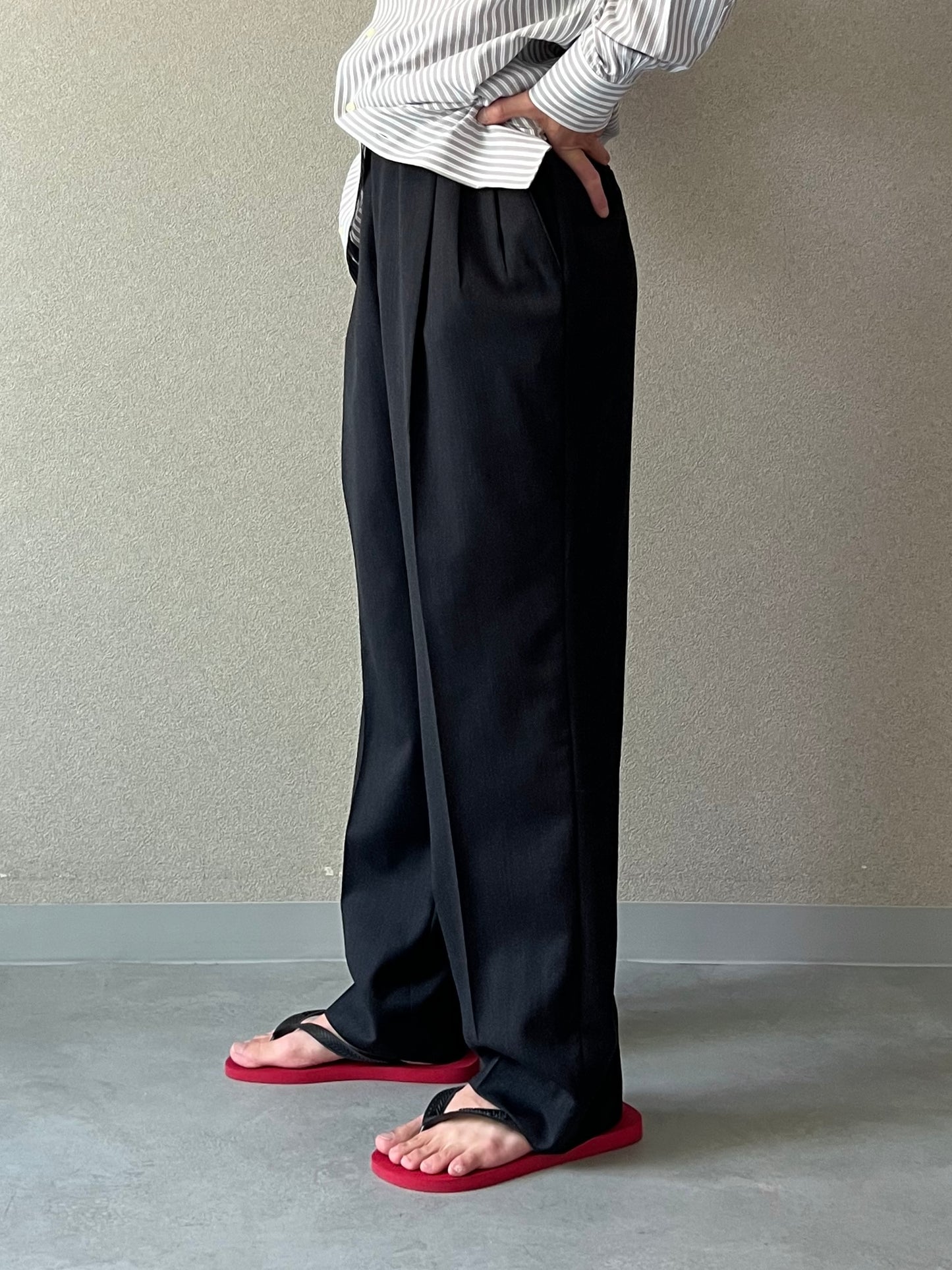 90's PAZONI wool slacks "Made in ITALY"