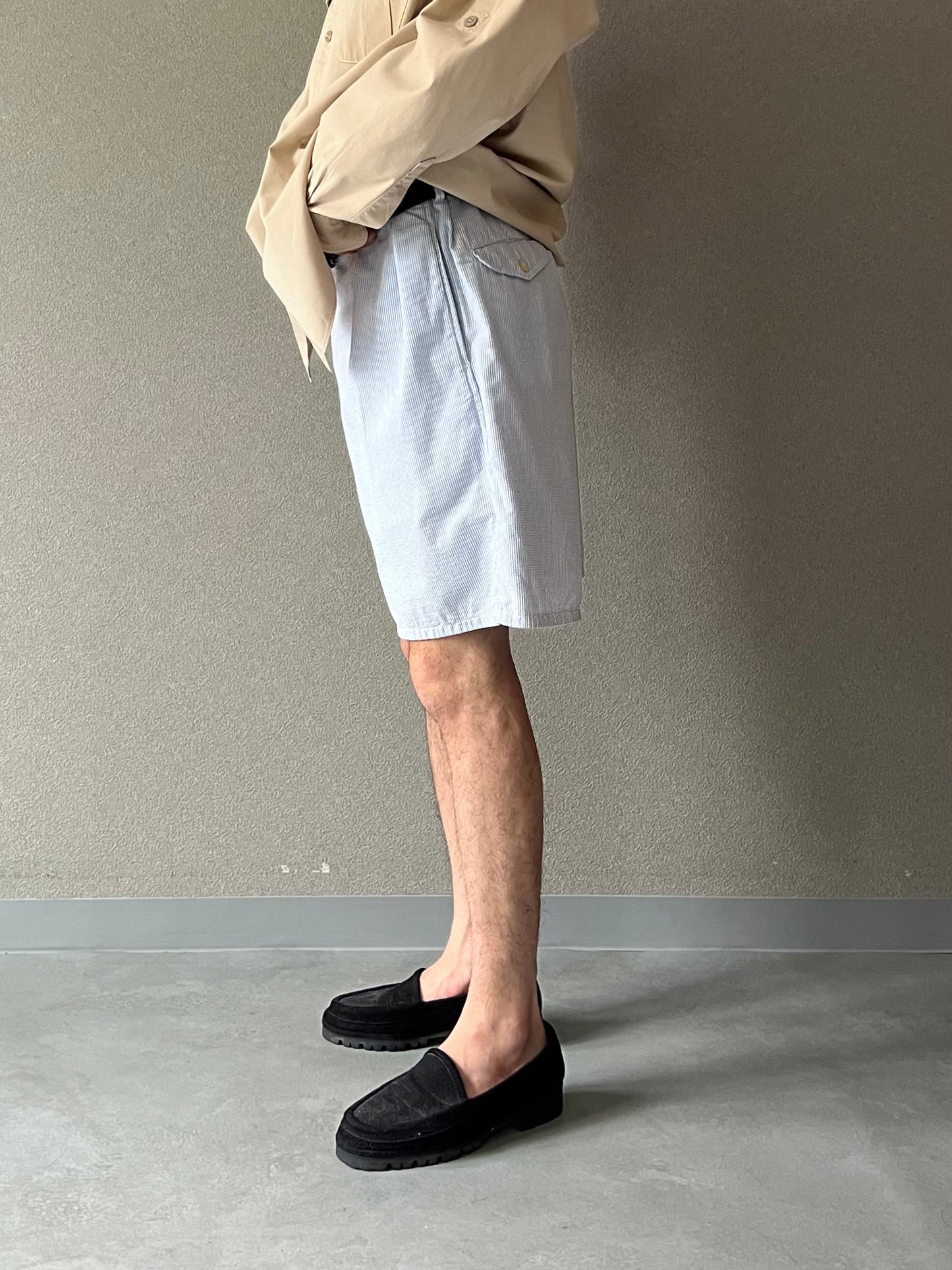 90's Polo Ralph Lauren seersucker shorts "Made in USA"