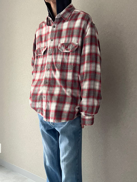 00's FIELD&STREAM flannel shirt
