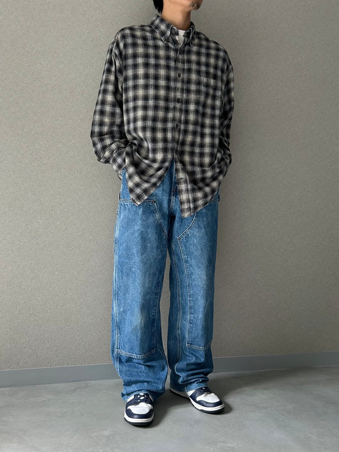 00's ST. JOHN'S BAY flannel shirt