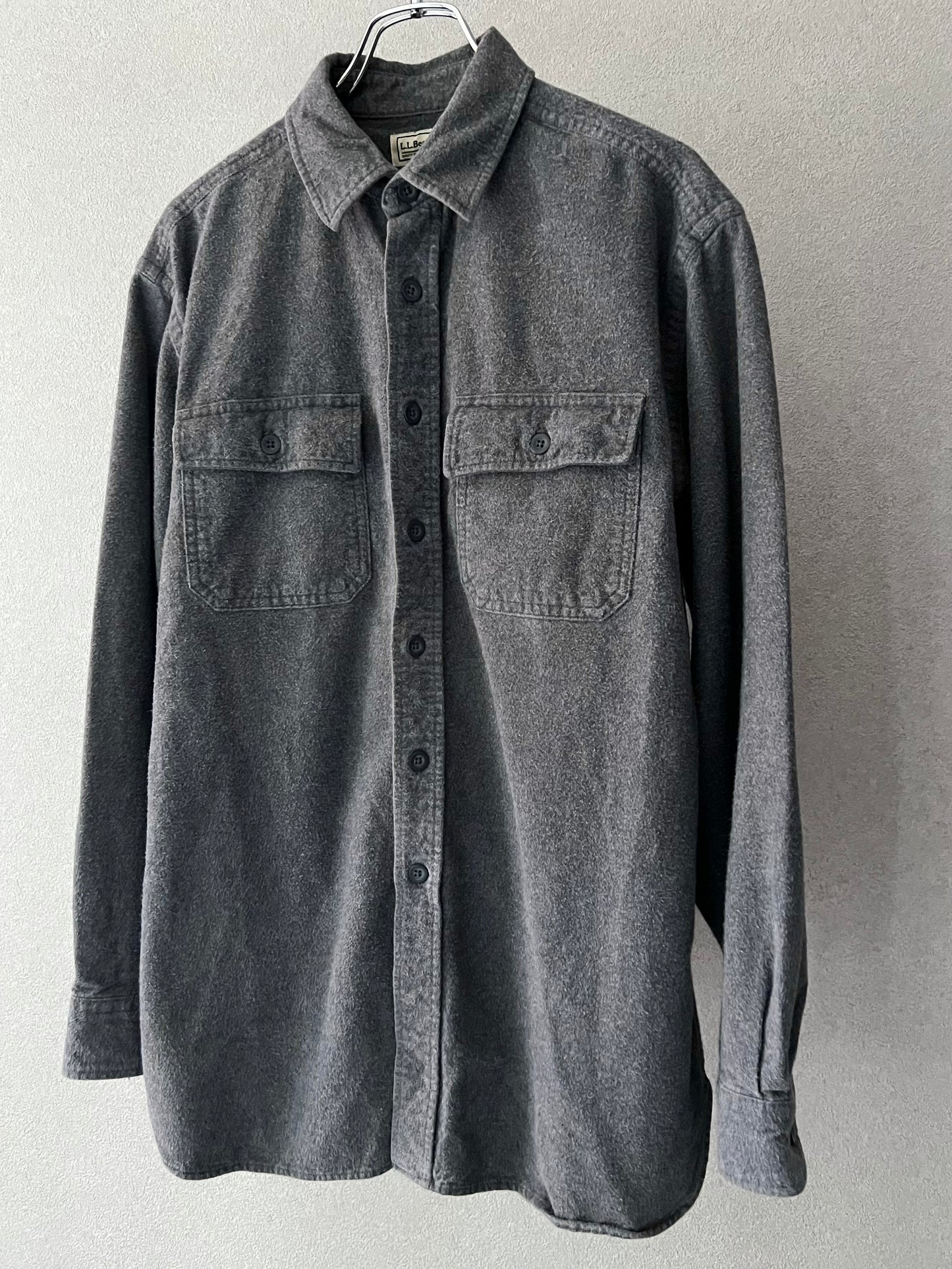 00's L.L.BEAN chamios cloth shirt