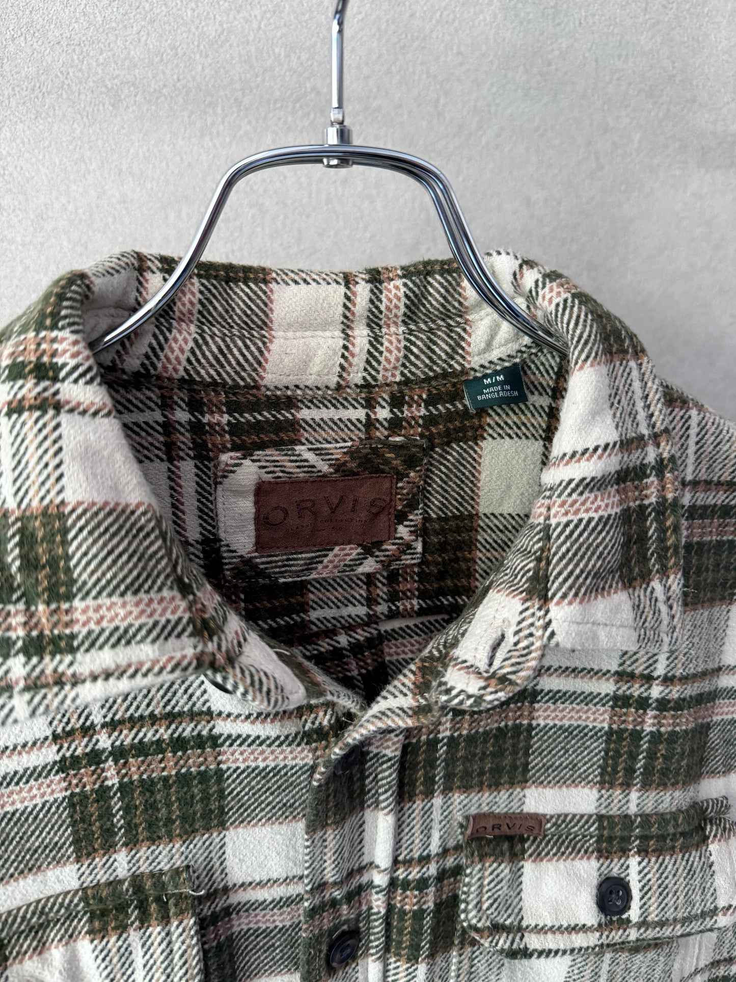 00's ORVIS flannel shirt