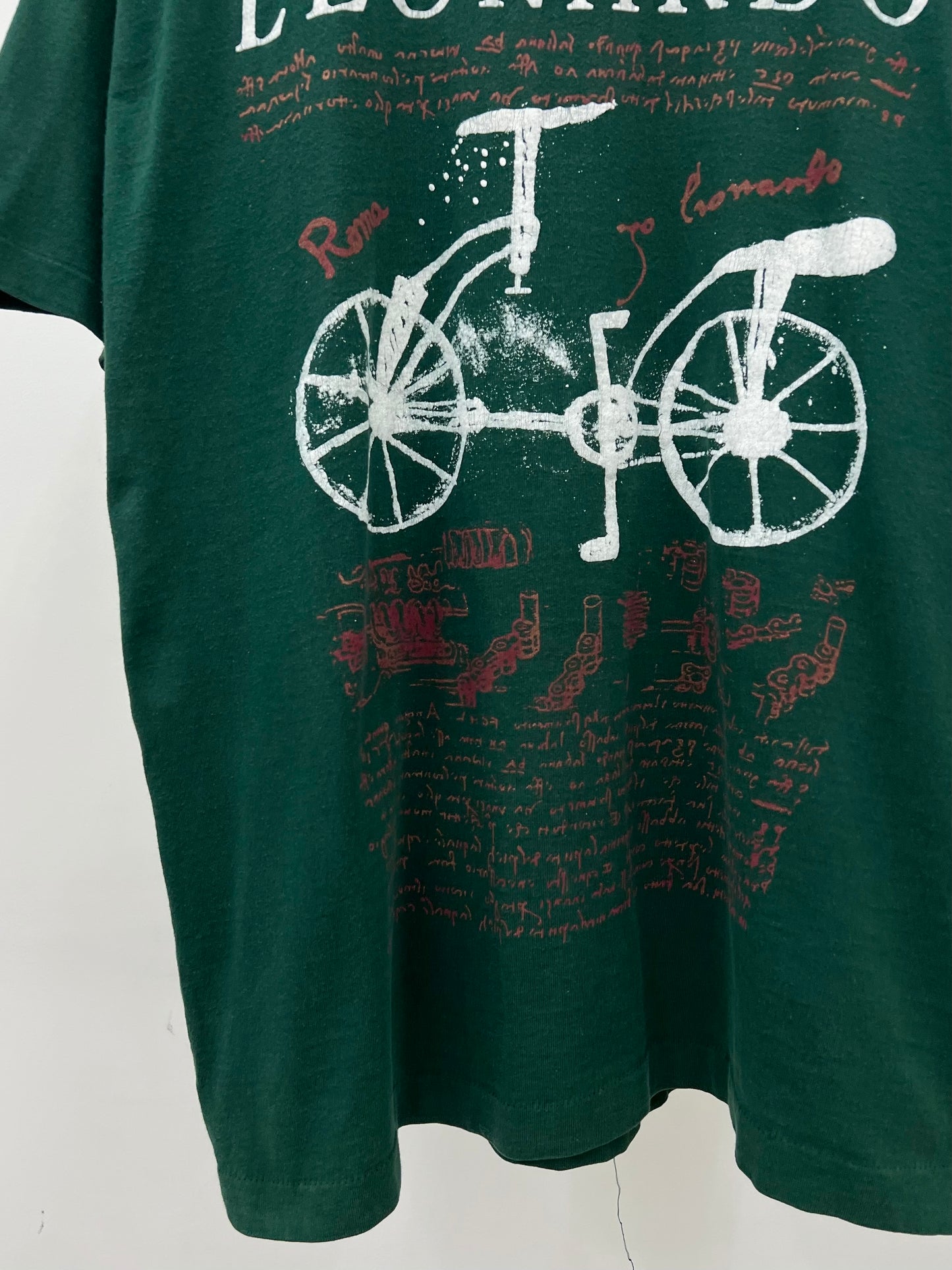 90's LEONARDO DA VINCI t-shirt "Made in USA"