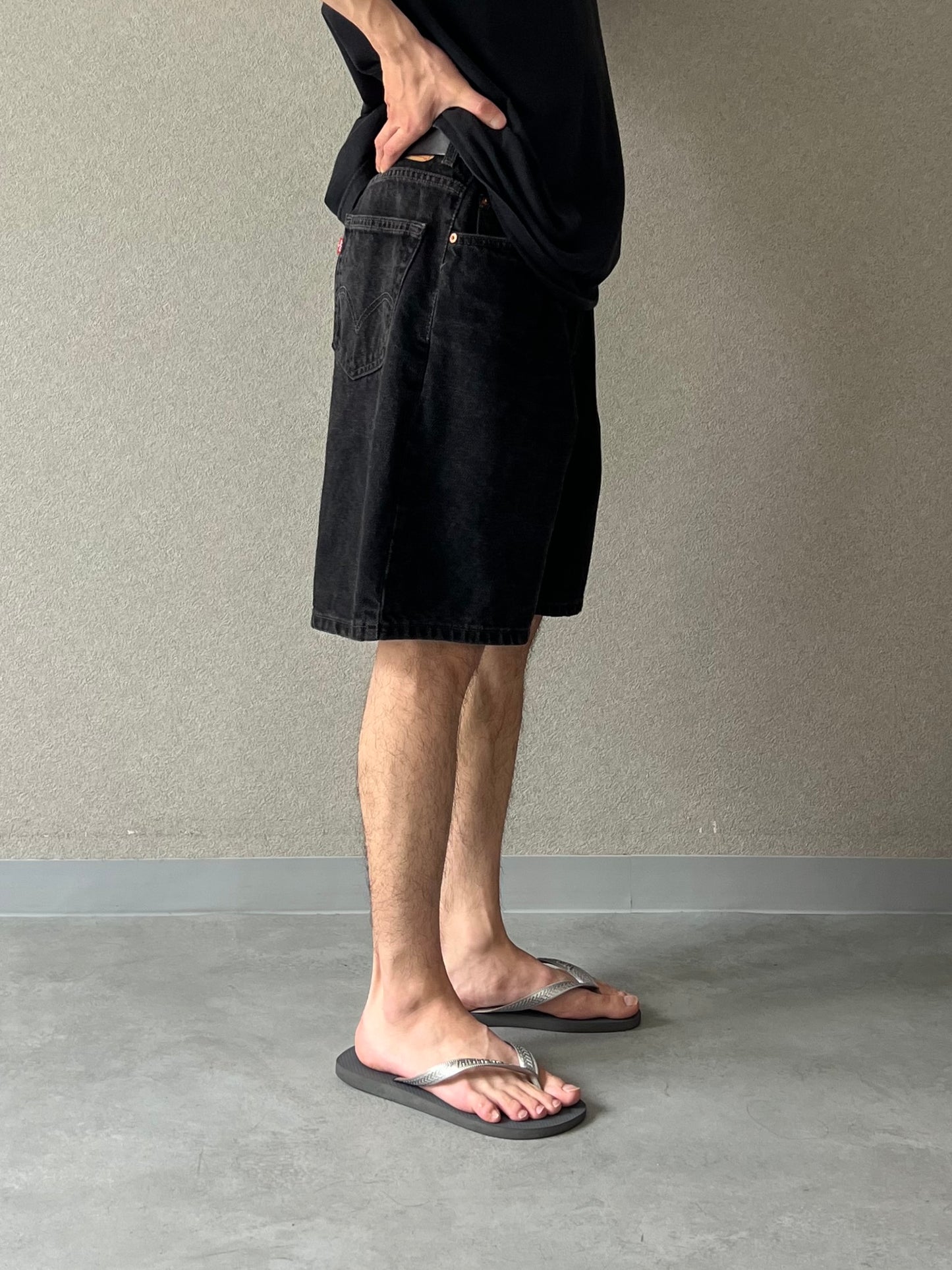 00's Levi's 550 denim shorts