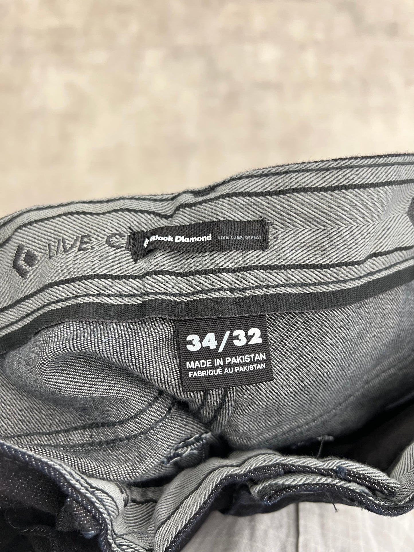00's BLACK DIAMOND denim pants "DEAD STOCK"
