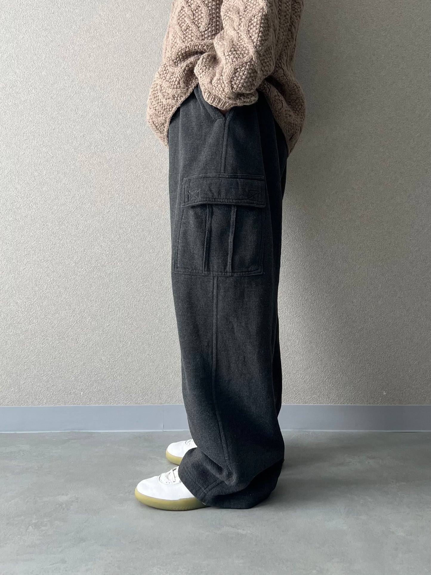 00's CARGO sweat cargo pants