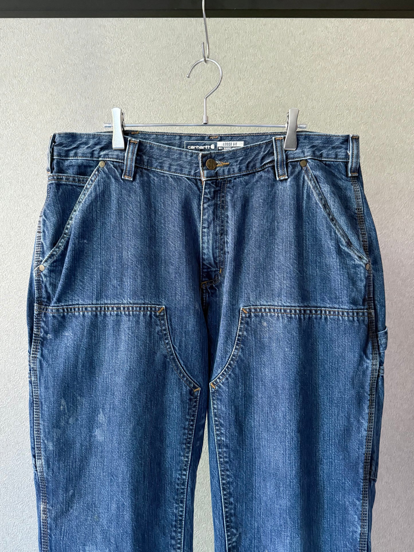 00's carhartt denim painter pants "Double Knee"