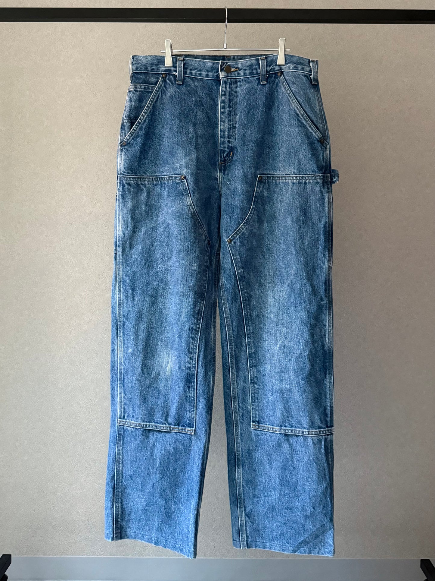 00's carhartt double knee denim painter pants
