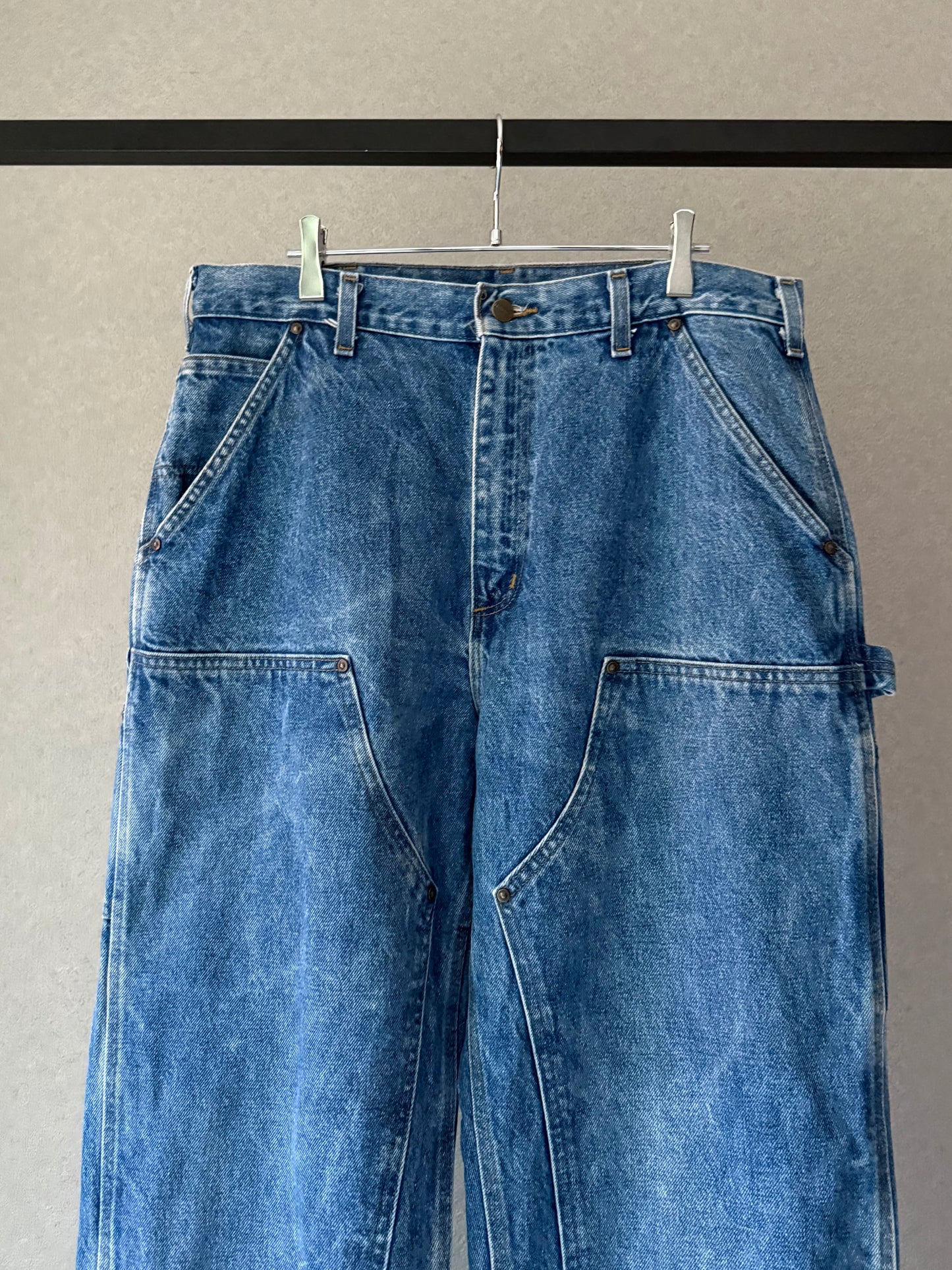 00's carhartt double knee denim painter pants