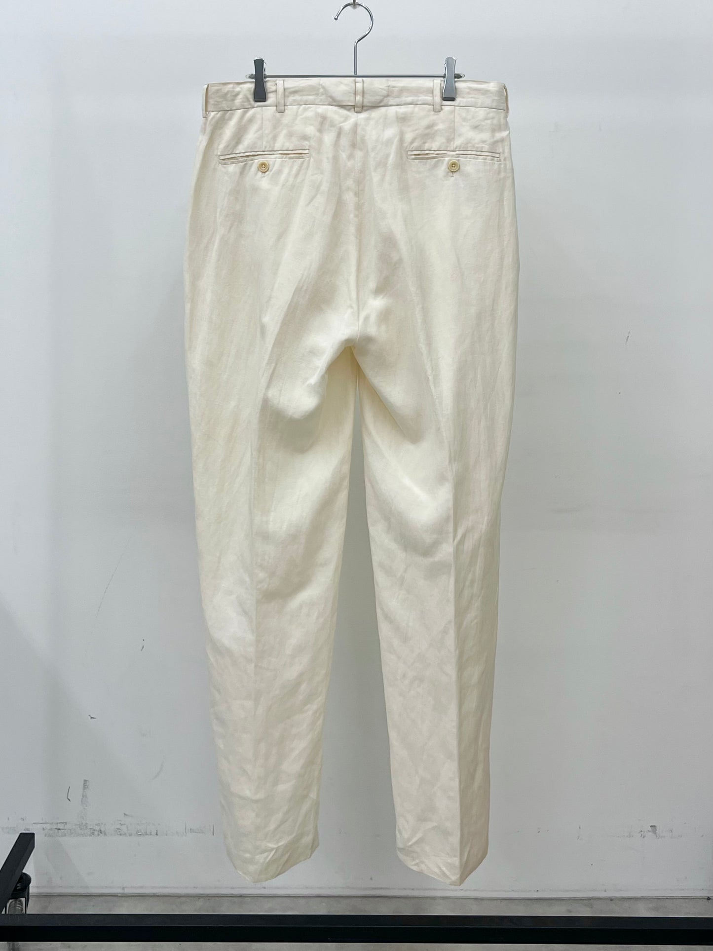 90's Polo Ralph Lauren silk × linen slacks