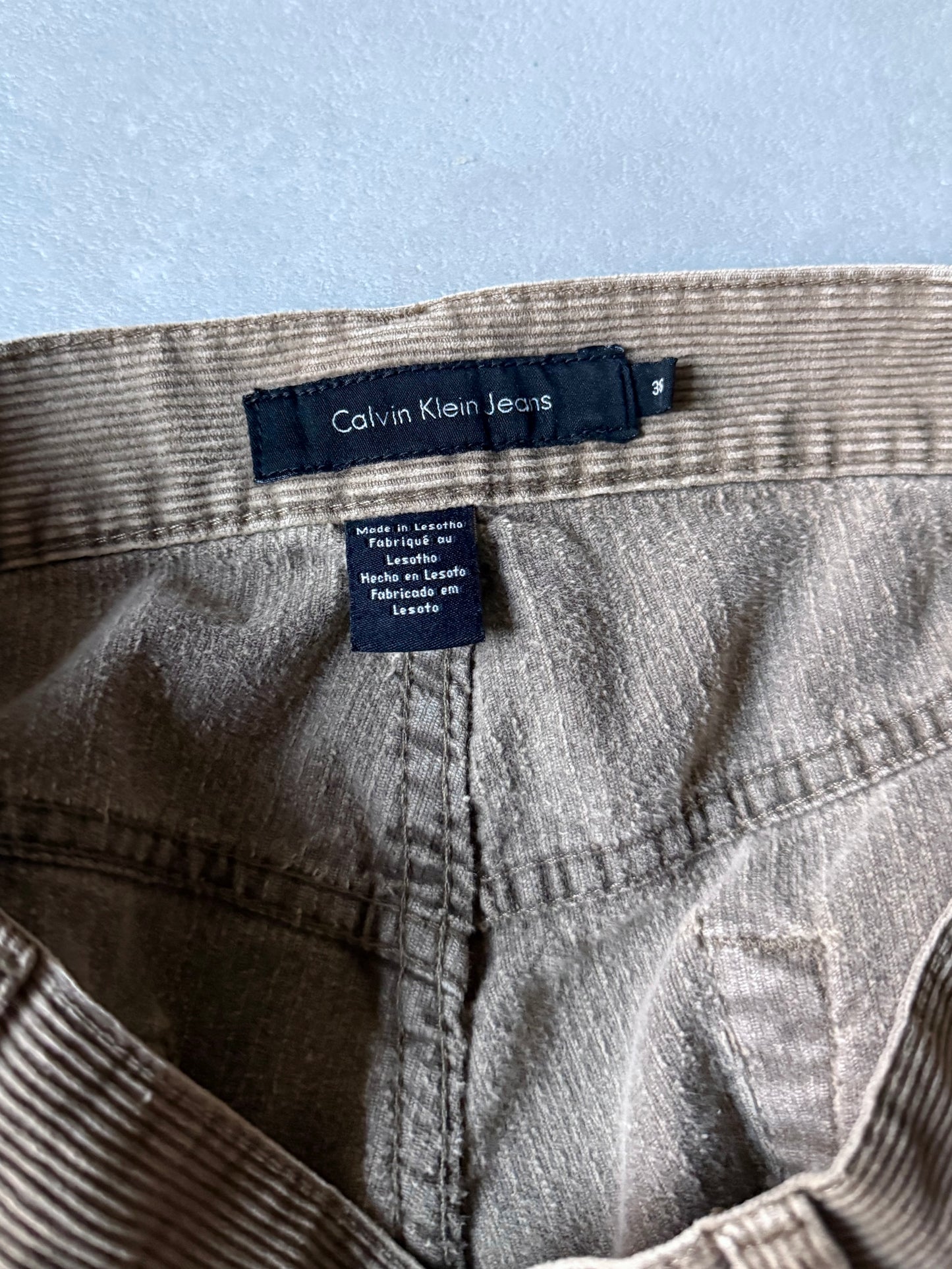00's Calvin Klein Jeans corduroy pants