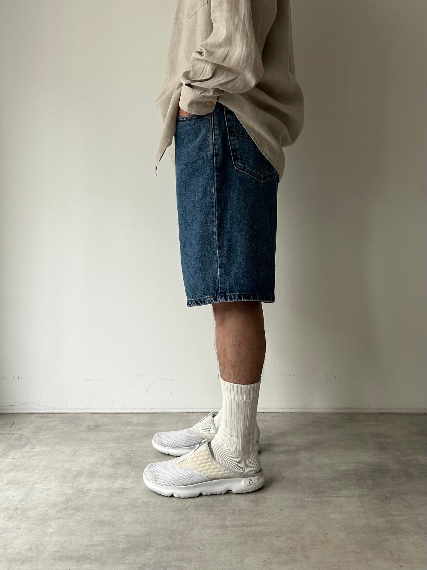 00's Levi's 550 denim shorts "Made in MEXICO"