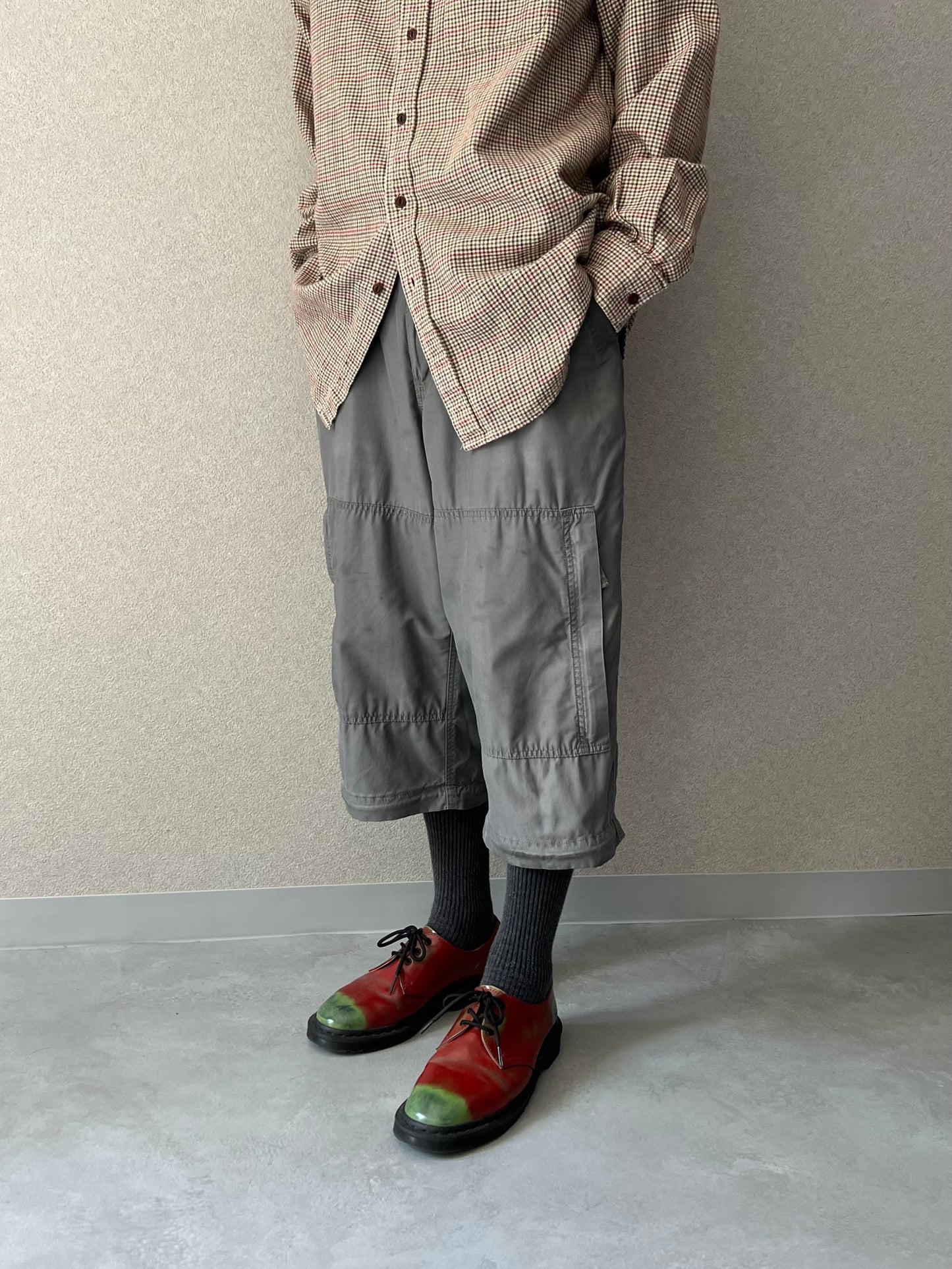 00's GAP cotton×nylon convertible cargo pants