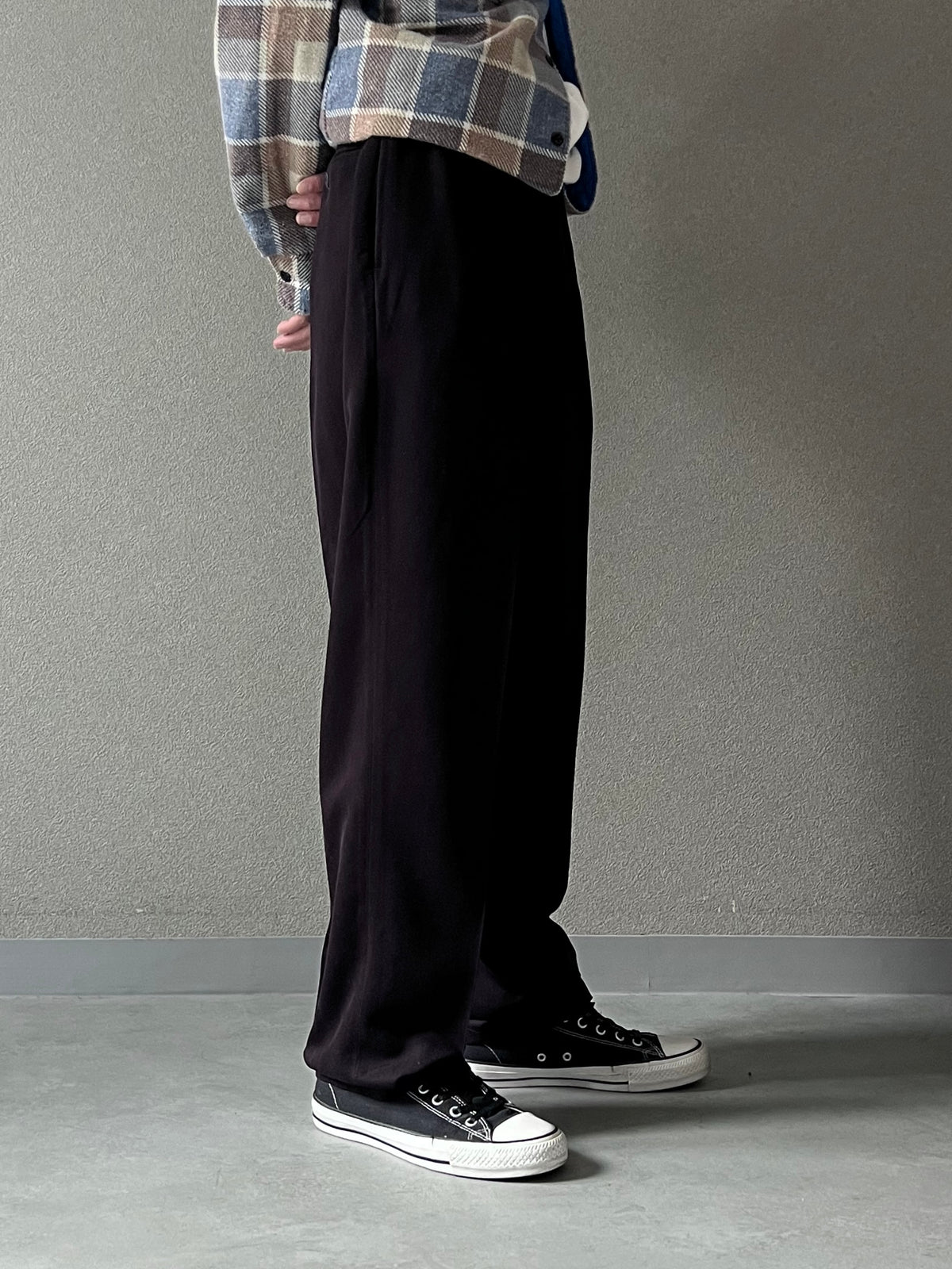 90's PERRY ELLIS rayon slacks