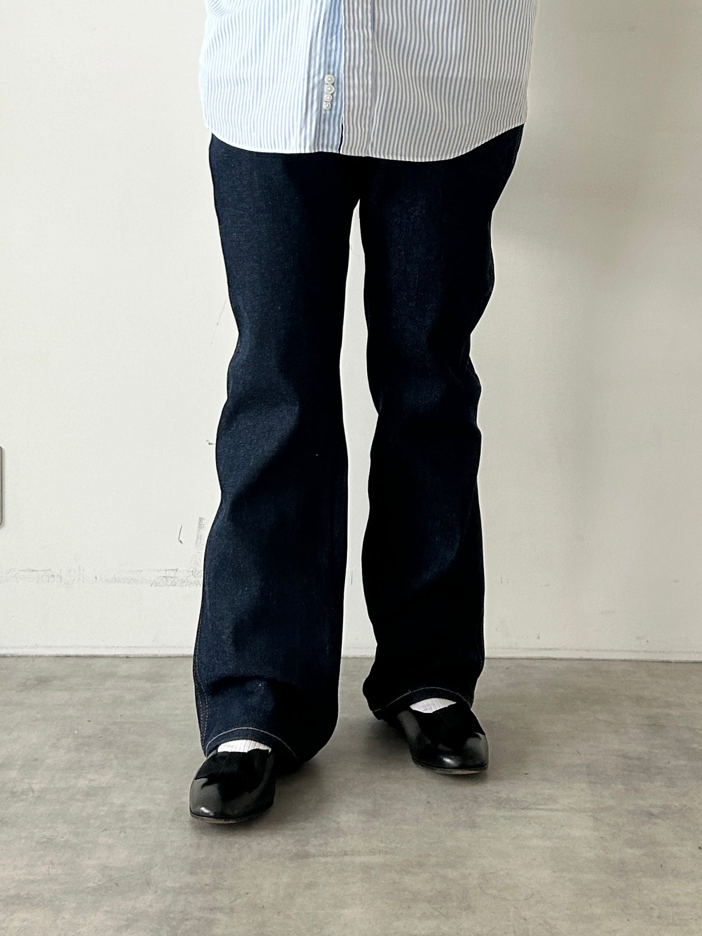 90's RUSTLER denim pants "DEAD STOCK"