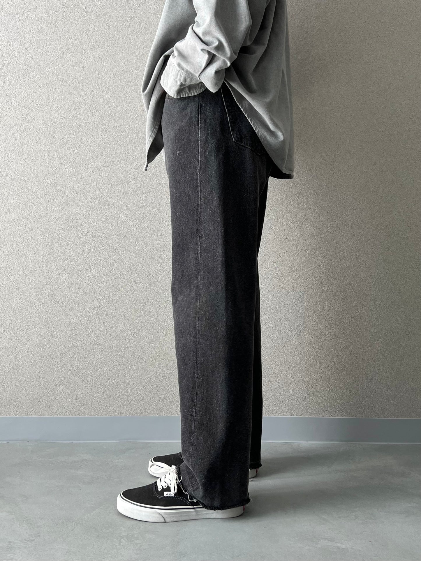 90's Levi's 501 yarn dyed denim pants "Made in USA"